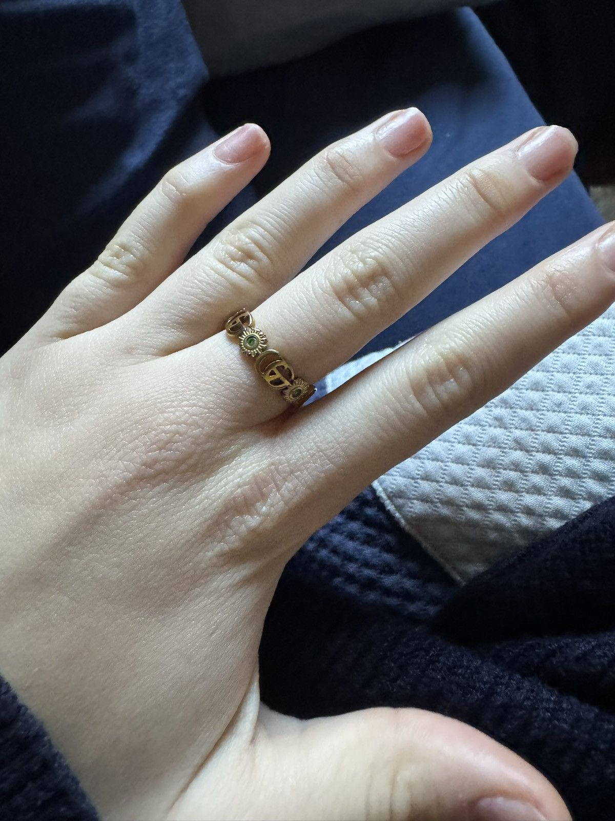 Gucci Gucci GG gold ring Size ONE SIZE - 1 Thumbnail