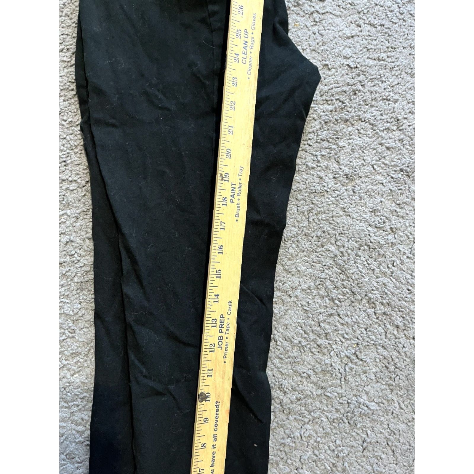 Gap VINTAGE Gap Ultra Skinny Black Stretch Cropped Pants Women's Size 6 Regular 32x25.5 Cropped Skinny n/a Women Size 28" / US 6 / IT 42 - 6 Thumbnail
