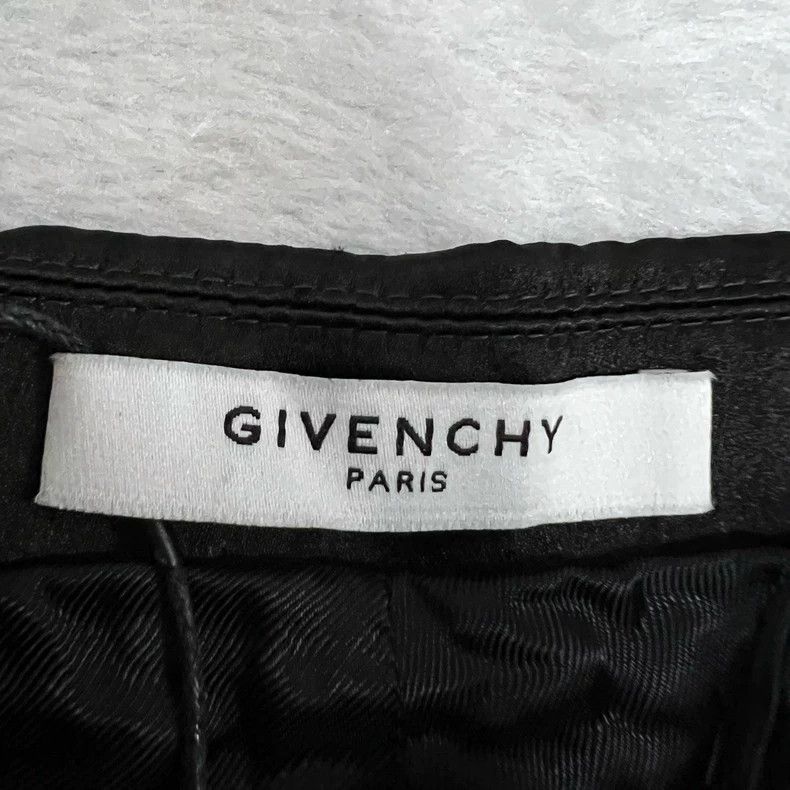 Givenchy Givenchy Size38 Black Mixed Short Skirt Size XXL / US 16-18 / IT 52-54 - 3 Thumbnail