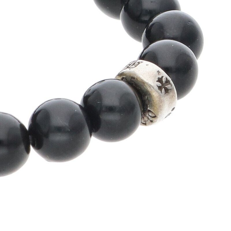 Chrome Hearts Chrome Hearts Black Bead Bracelet FOTI Delfino Size ONE SIZE - 3 Thumbnail