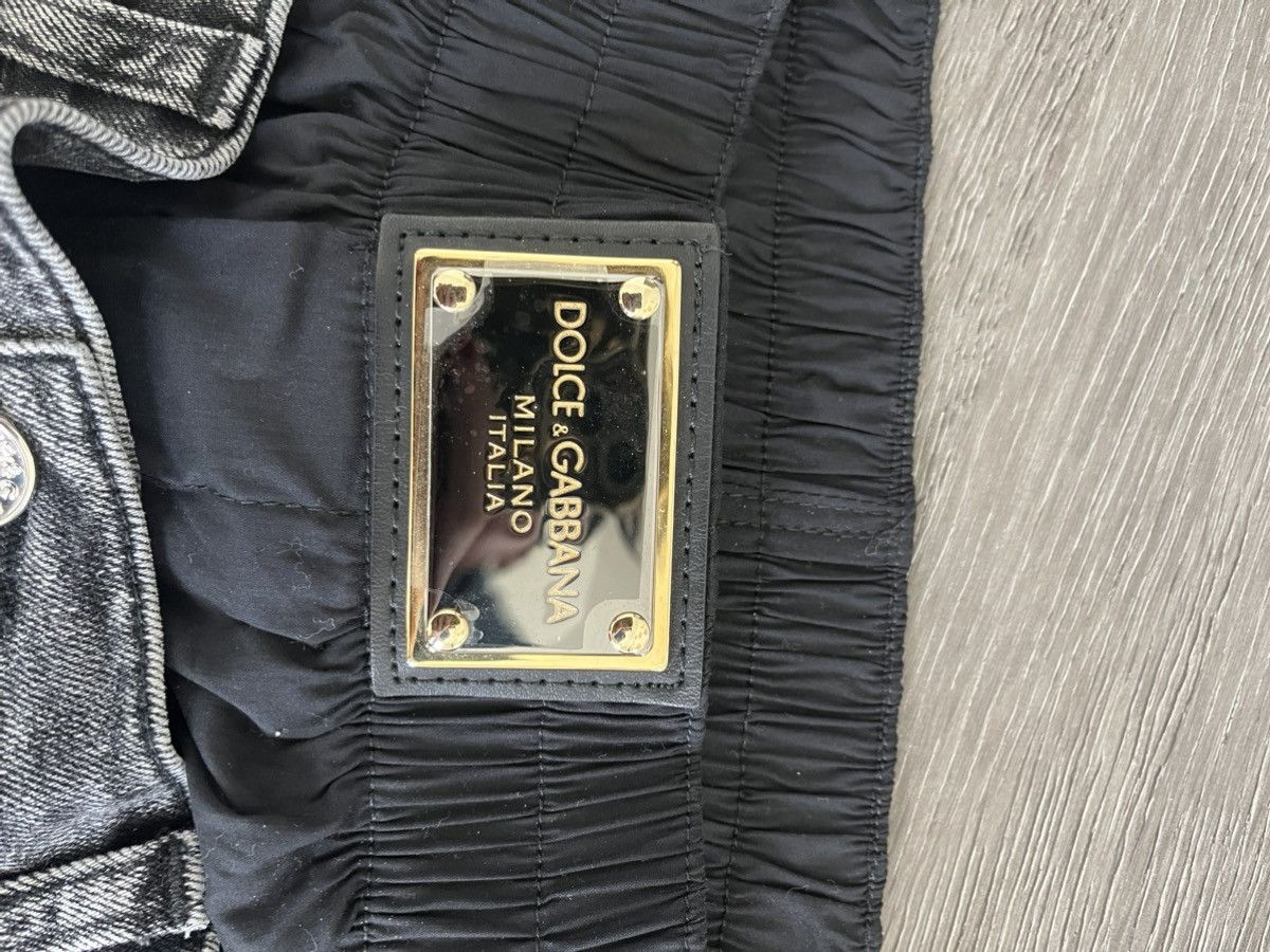 Dolce & Gabbana Dolce and Gabbana Denim Pants with Layered Boxer Size US 32 / EU 48 - 3 Thumbnail