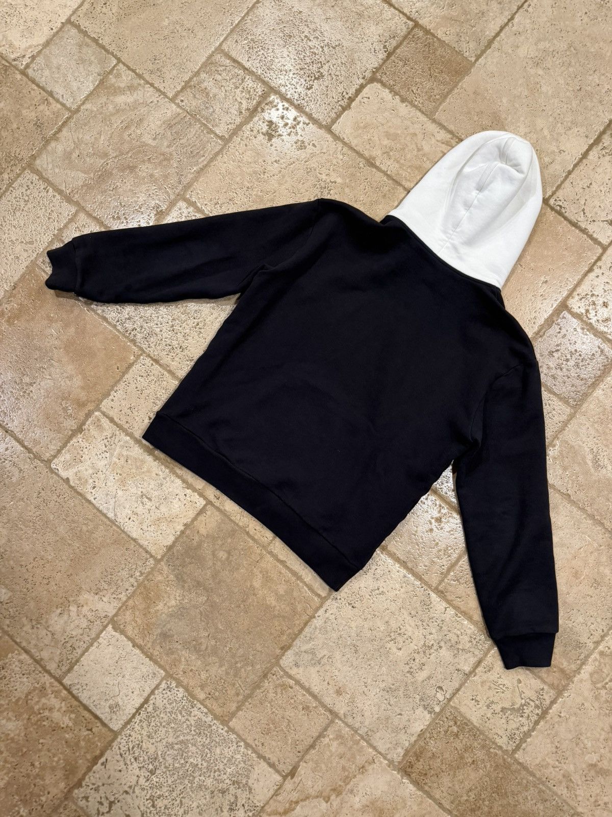 Louis Vuitton Louis Vuitton x Virgil 2054 White Hooded Black Hoodie Size US L / EU 52-54 / 3 - 11 Thumbnail