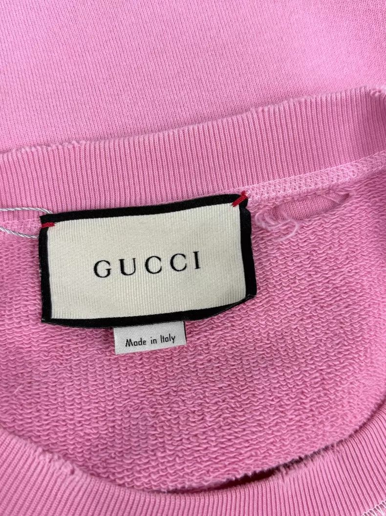 Gucci Gucci Pink old cat sweatshirt Size XS / US 0-2 / IT 36-38 - 4 Thumbnail