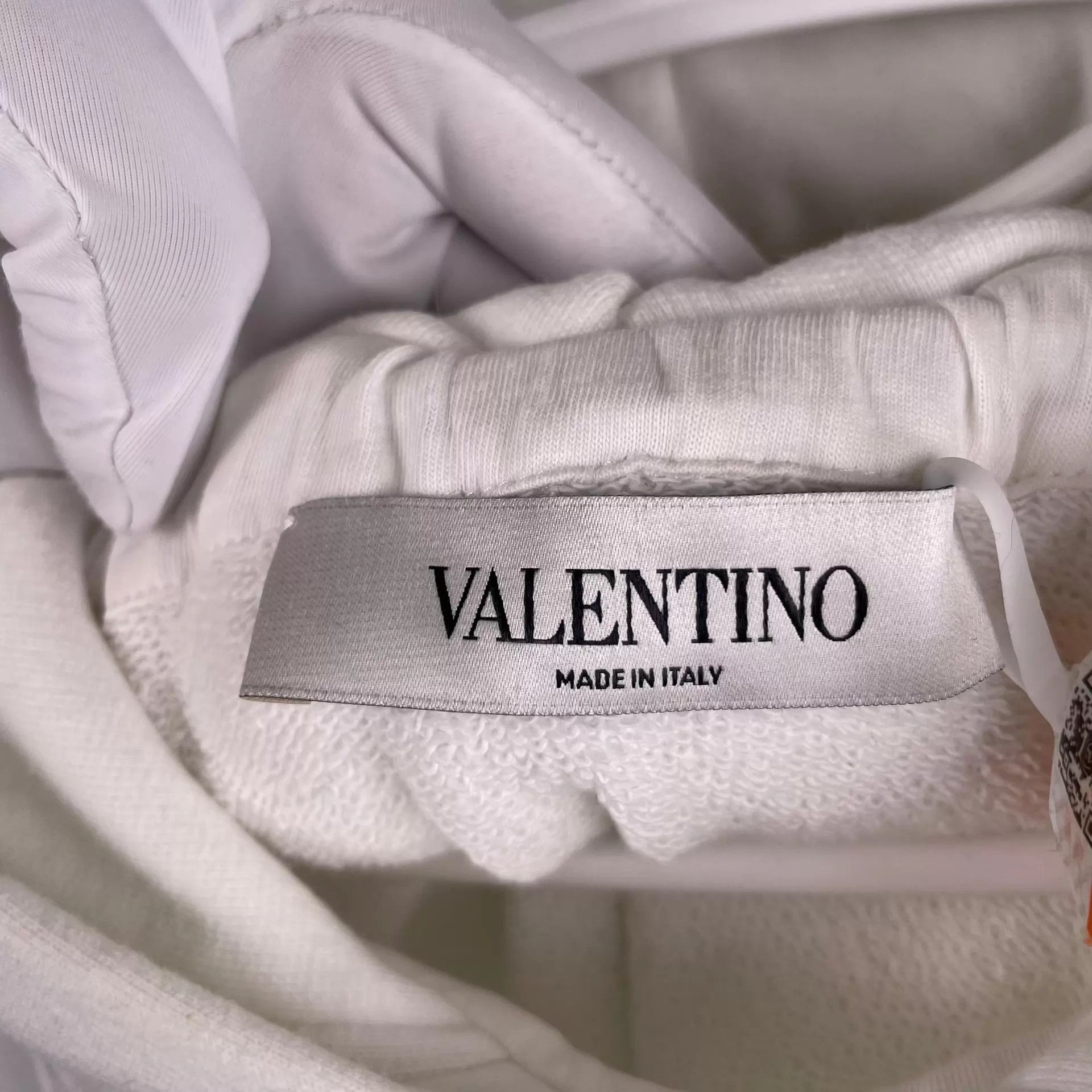 Valentino Valentino White Hoodie S 21 Size S / US 4 / IT 40 - 3 Thumbnail