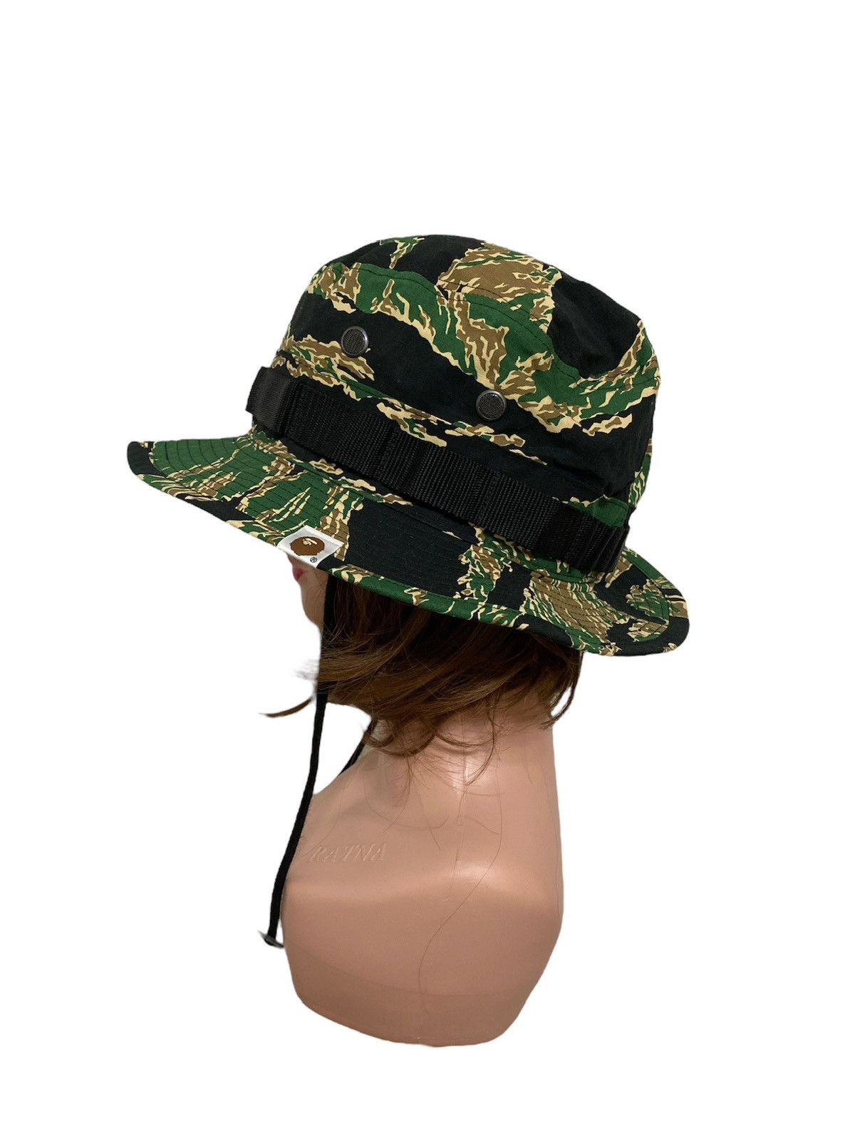 Bape × Nigo A Bathing Ape Bape Tiger Stripe Camo Bucket Hat Size ONE SIZE - 2 Thumbnail