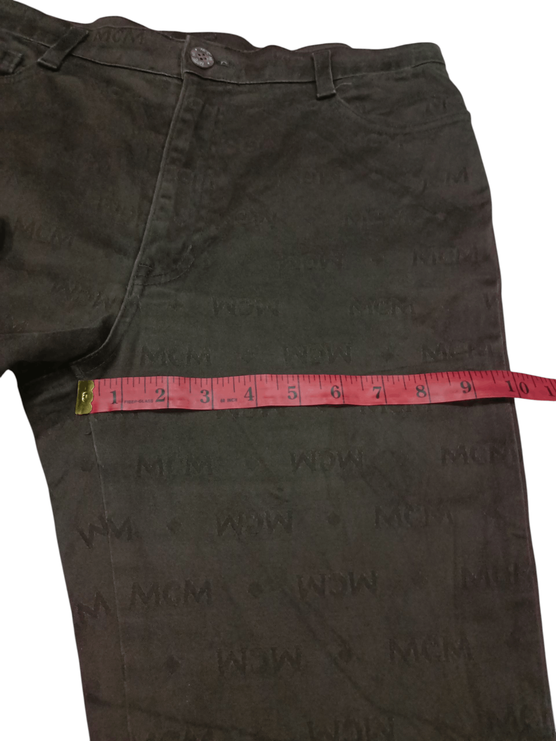 MCM MCM LEGERE MONOGRAM CASUAL PANTS x VINTAGE Size US 30 / EU 46 - 9 Thumbnail
