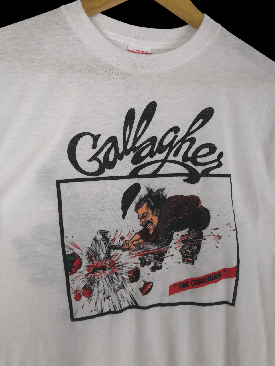Vintage Vintage 90s Gallagher The Comedian Movie Promo Tee Size US M / EU 48-50 / 2 - 1 Thumbnail