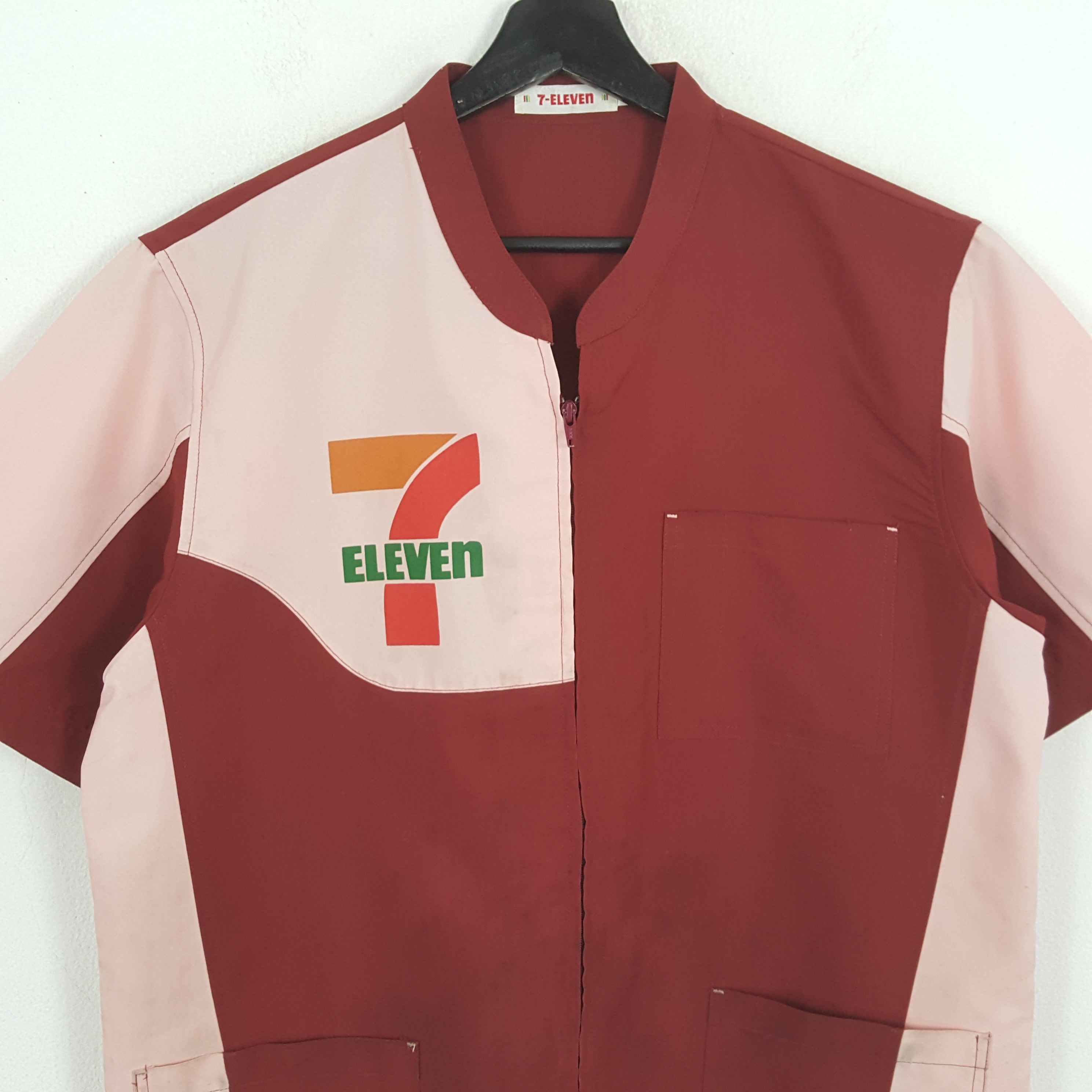 Japanese Brand × Vintage 7 ELEVEn Japanese Workers Uniform Jacket Size US L / EU 52-54 / 3 - 2 Thumbnail