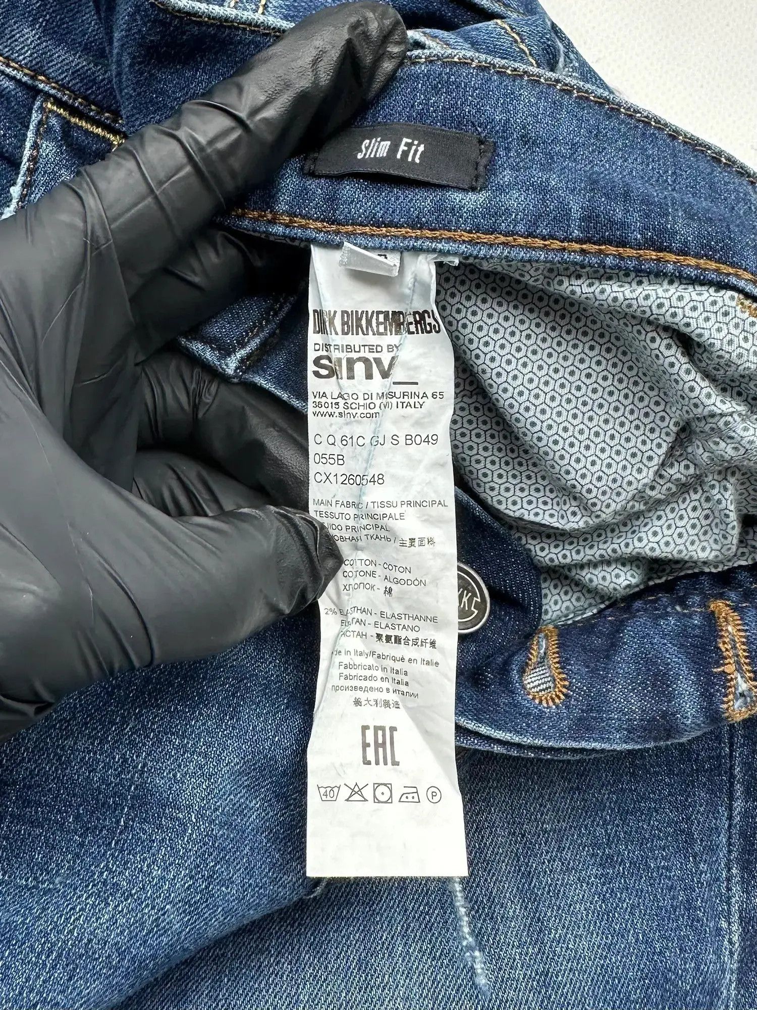 Dirk Bikkembergs Bikkembergs Vintage Jeans (174) Size US 32 / EU 48 - 8 Thumbnail