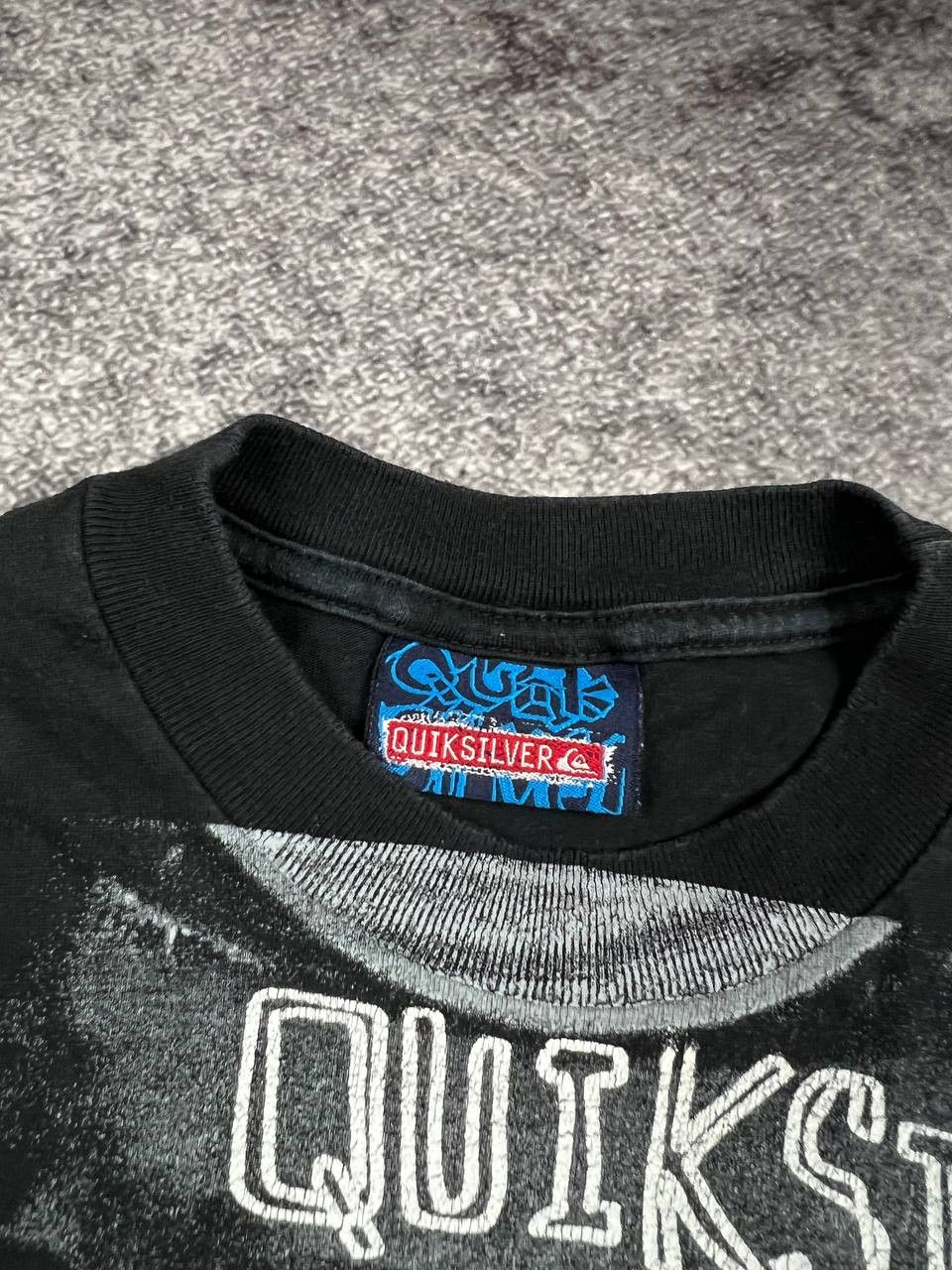 Quicksilver Quiksilver Vintage 90S Surf Logo Big Graphic T-Shirt Size US S / EU 44-46 / 1 - 4 Thumbnail