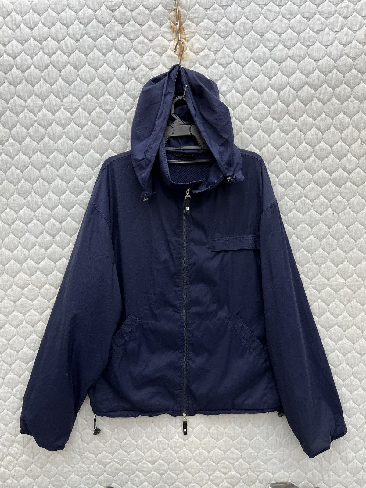 Giorgio Armani 🔥🔥🔥ARCHIVE GIORGIO ARMANI HOODIE LIGHT JACKET Size US L / EU 52-54 / 3 - 5 Thumbnail