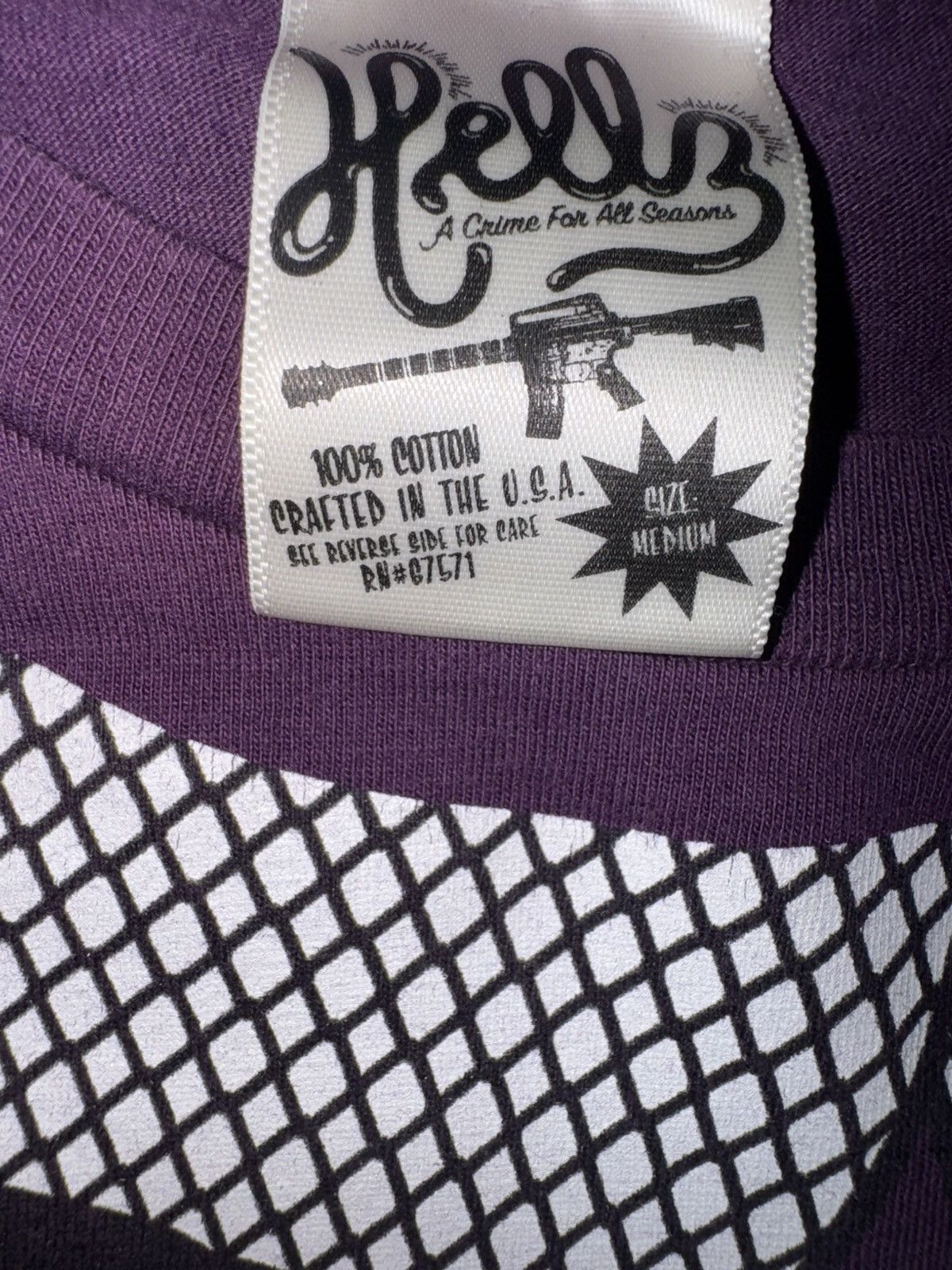 Hells Bells Hellz bellz Tee size medium preowned Size M / US 6-8 / IT 42-44 - 4 Thumbnail