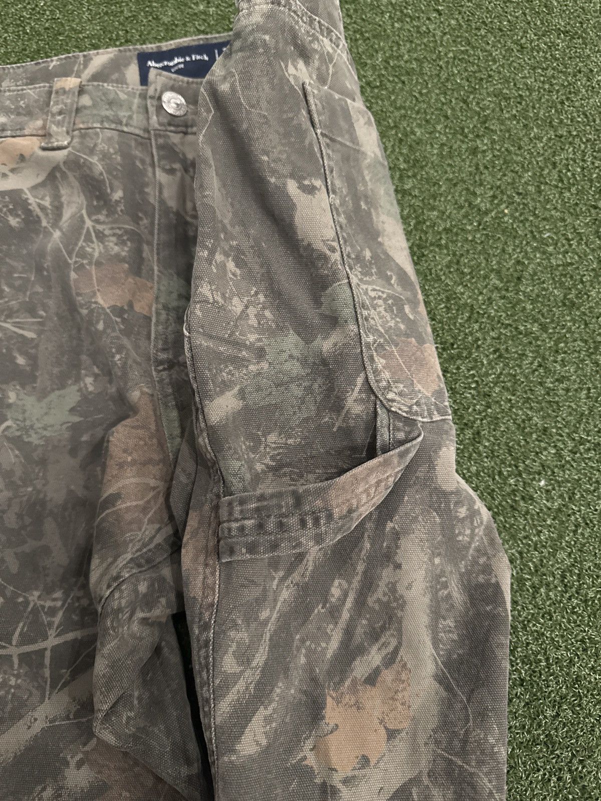 Abercrombie & Fitch × Vintage Abercrombie Realtree Camoflauge Pants Size US 30 / EU 46 - 4 Thumbnail