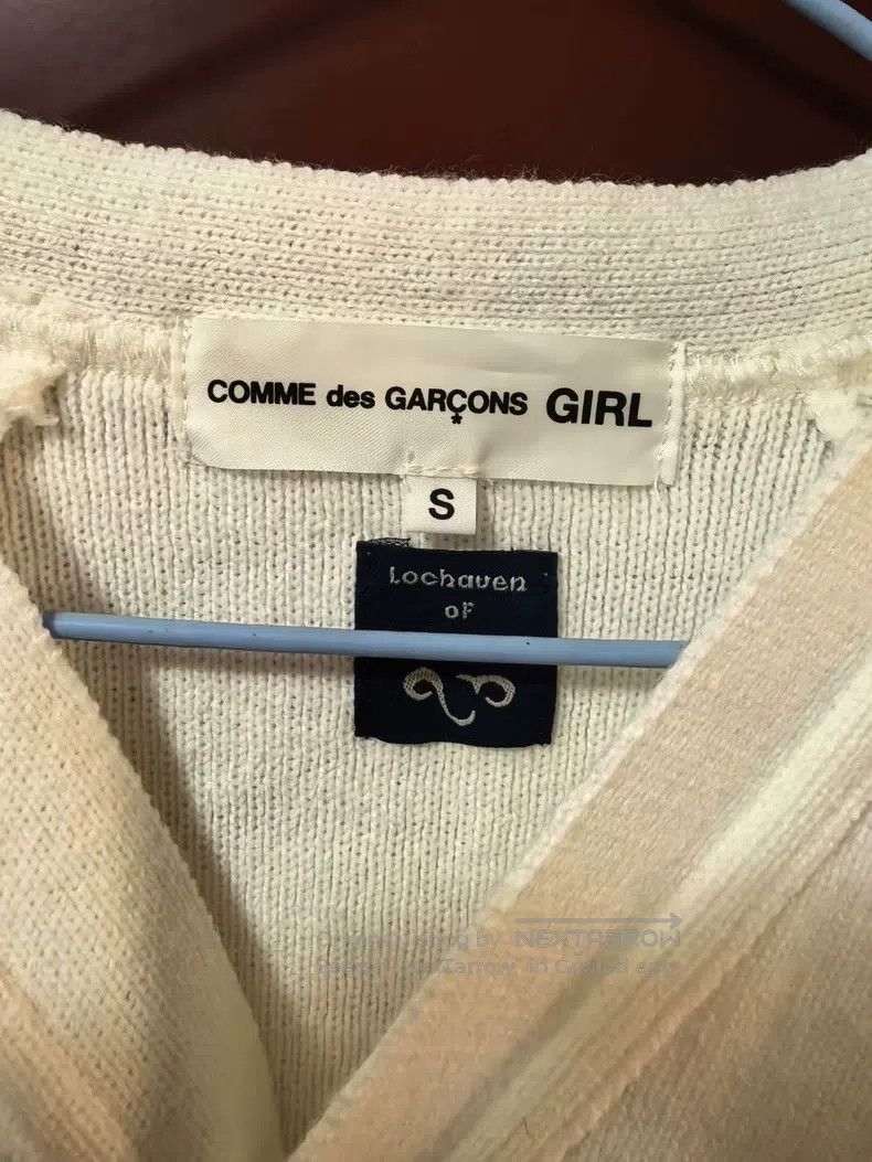 Comme des Garcons Comme Des Garcons Beige knitted cardigan Size S / US 4 / IT 40 - 2 Thumbnail