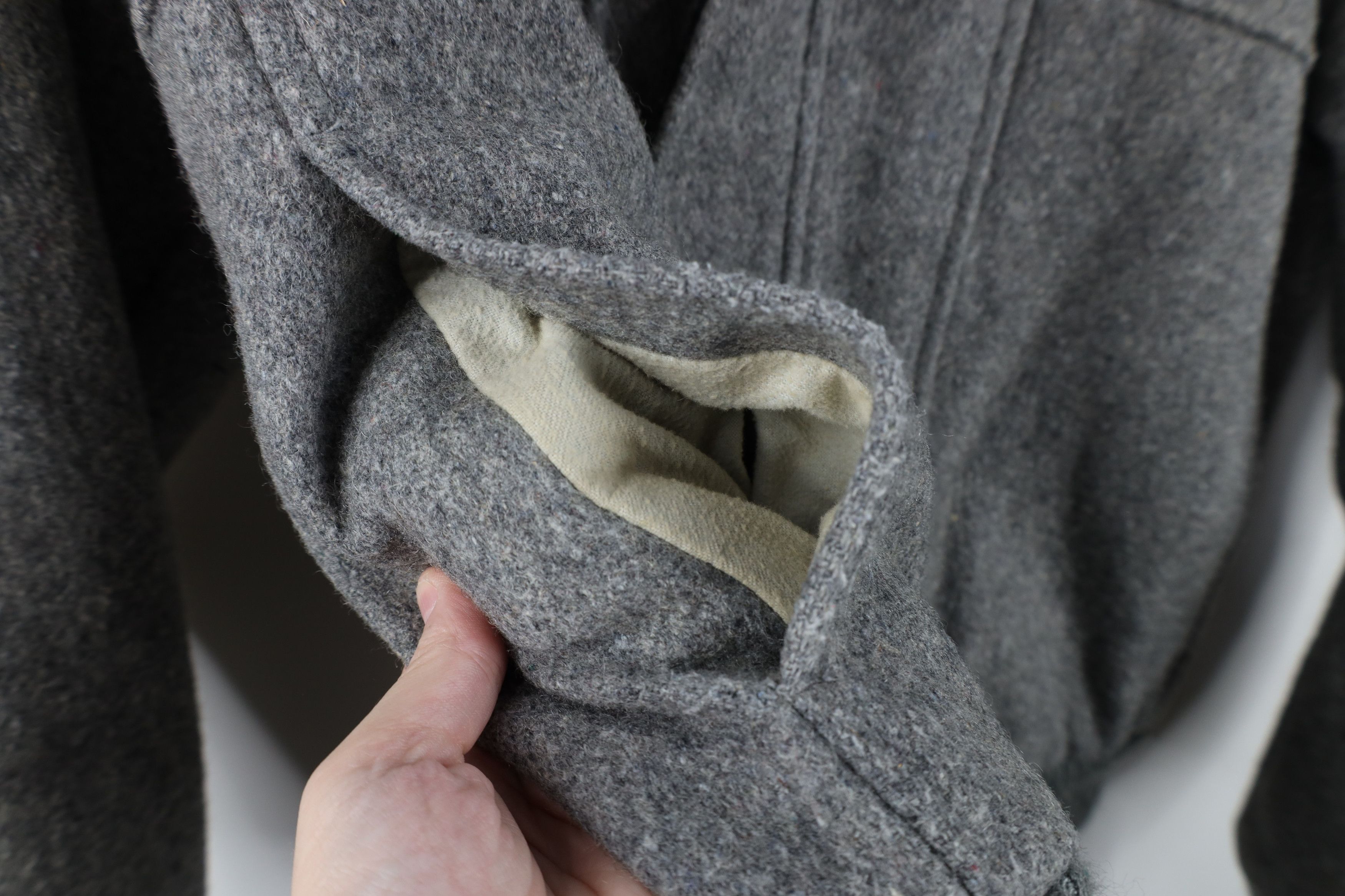 Vintage Vintage 70s Streetwear Blend Quilted Bomber Jacket Gray USA Size US L / EU 52-54 / 3 - 5 Thumbnail