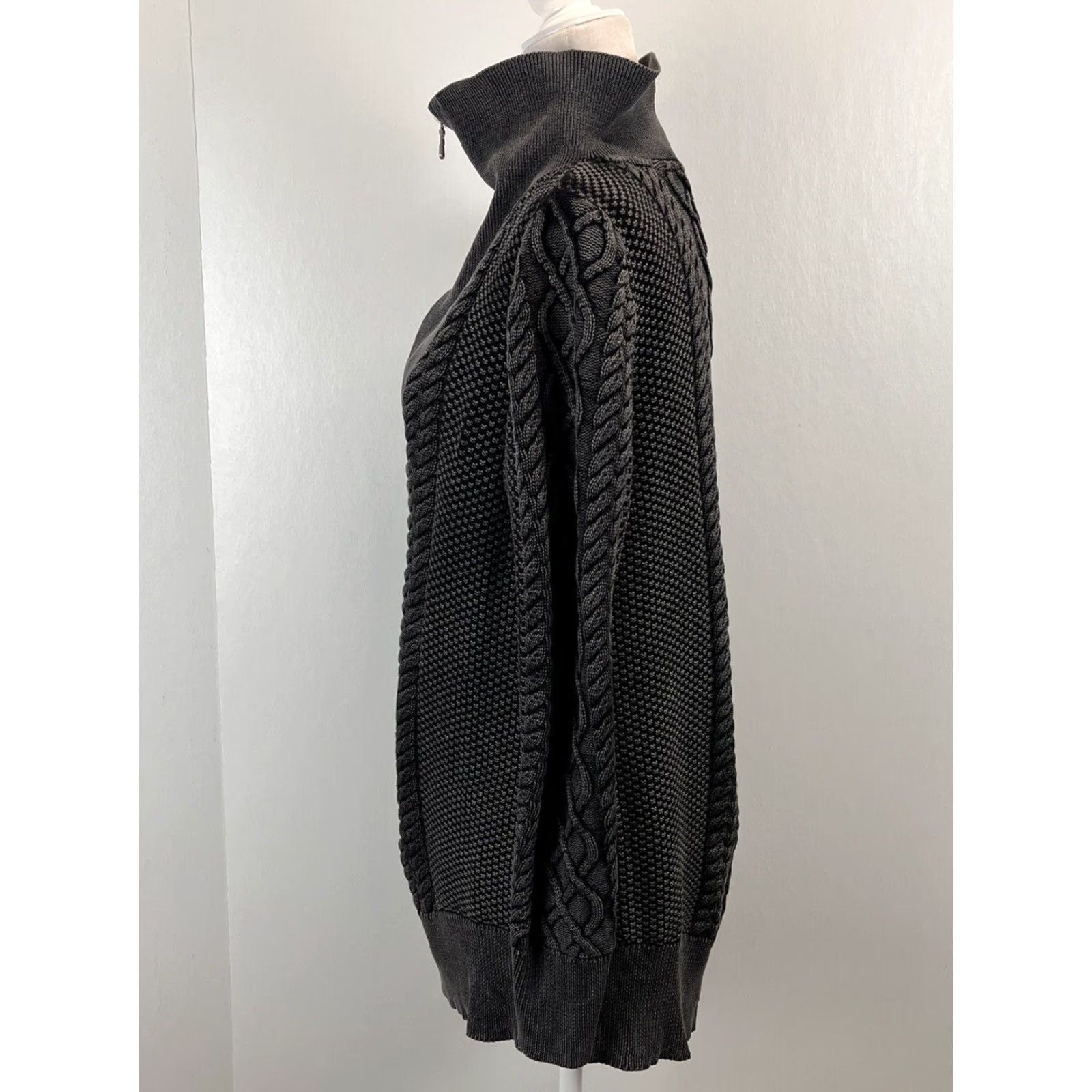 Soft Surroundings Soft Surroundings Sweater Sz L GUC 1/4 Zip Knit Grey Long Sleeve Regular Women Pullover Knit 1/4 Zip Size L Color Gray Size L / US 10 / IT 46 - 2 Thumbnail