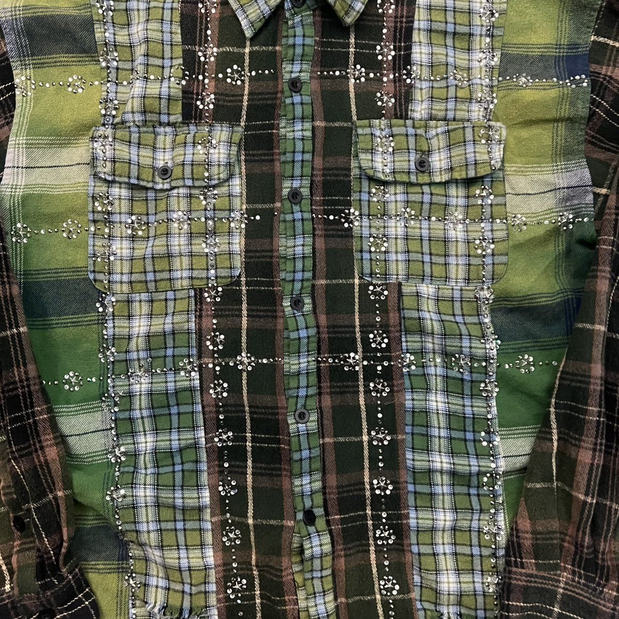 Vale Vale Forever Rhinestone Flannel Frankenstein Size US XL / EU 56 / 4 - 3 Thumbnail