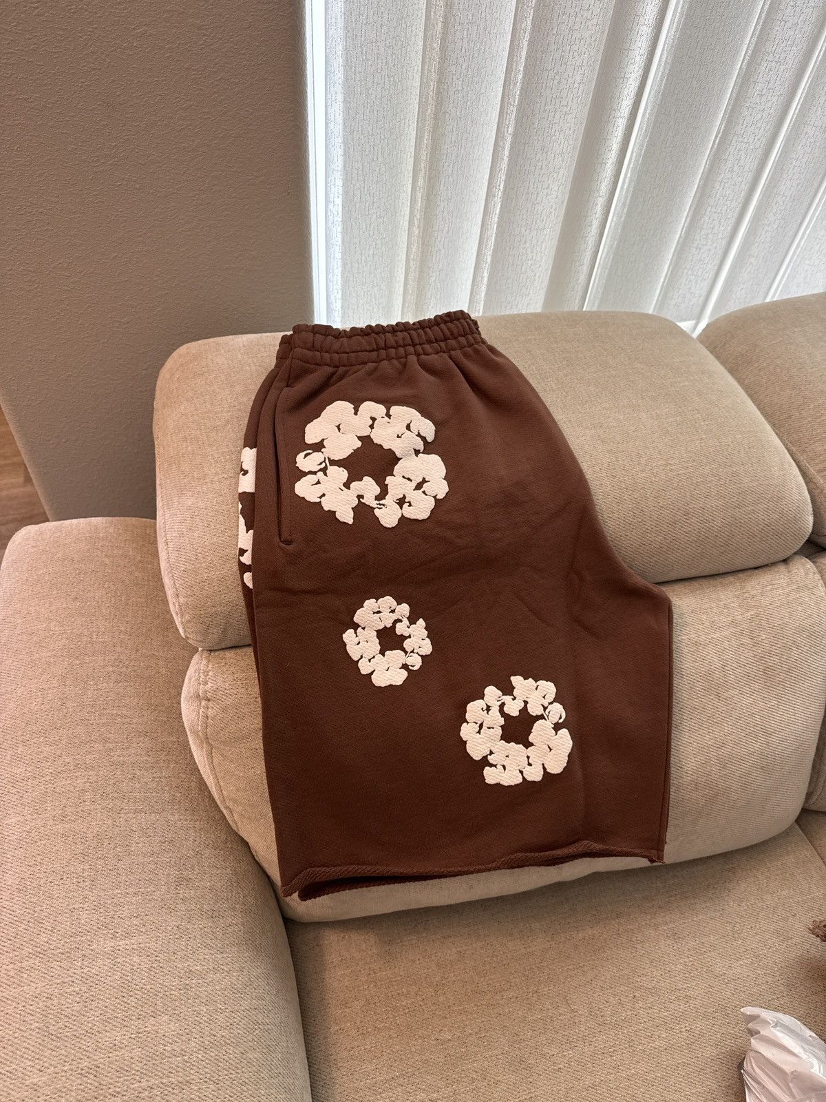 DENIM TEARS Brown denim tears shorts Size US 32 / EU 48 - 1 Thumbnail