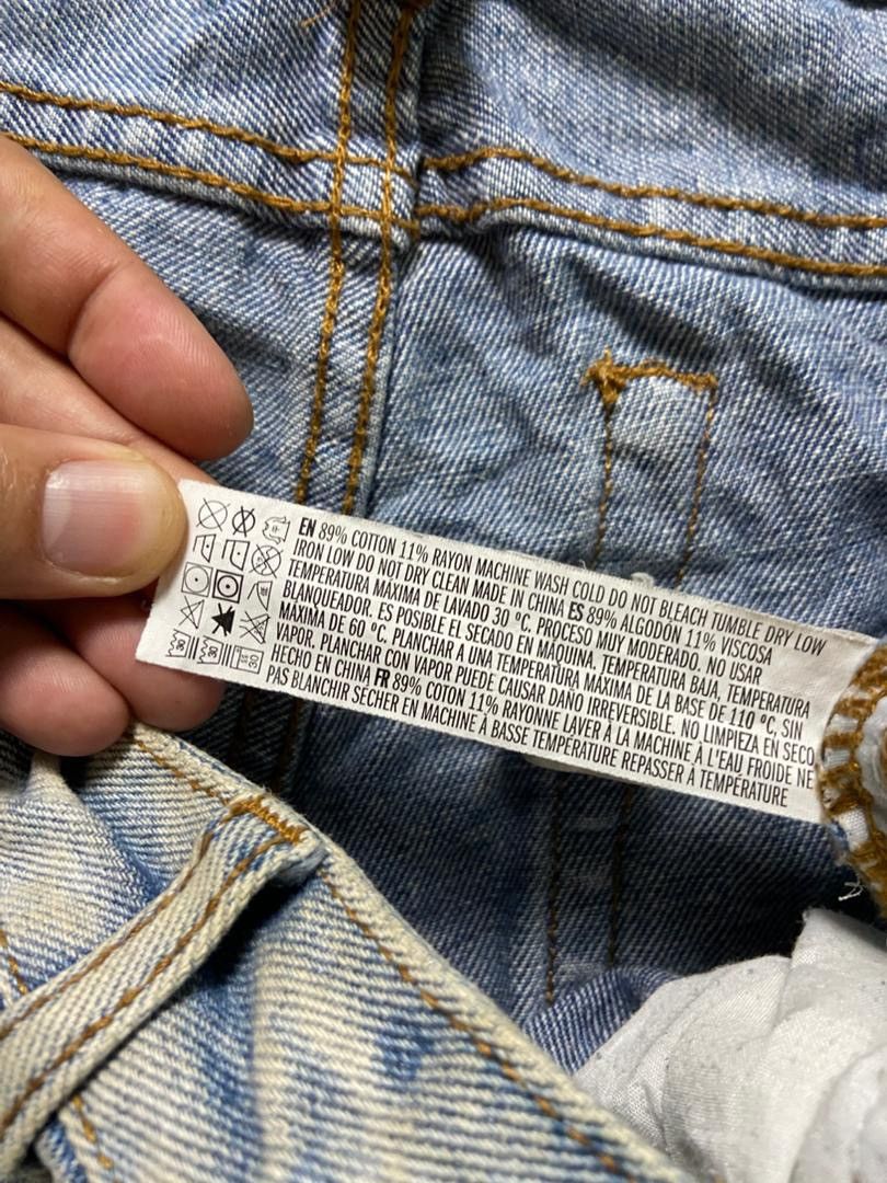 Japanese Brand Japanese Brand Distressed Ripped Denim Jeans (186) Size US 32 / EU 48 - 5 Thumbnail