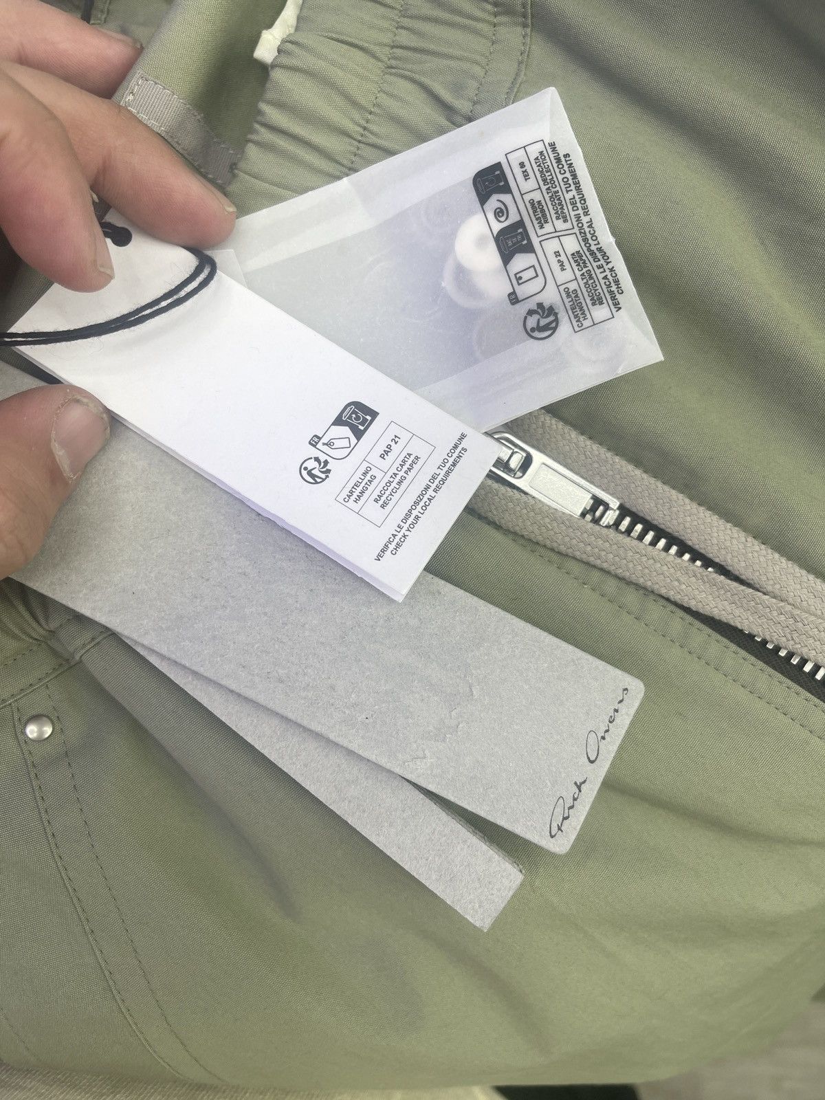 Rick Owens Rick Owens cargo pants mint Size US 28 / EU 44 - 4 Thumbnail