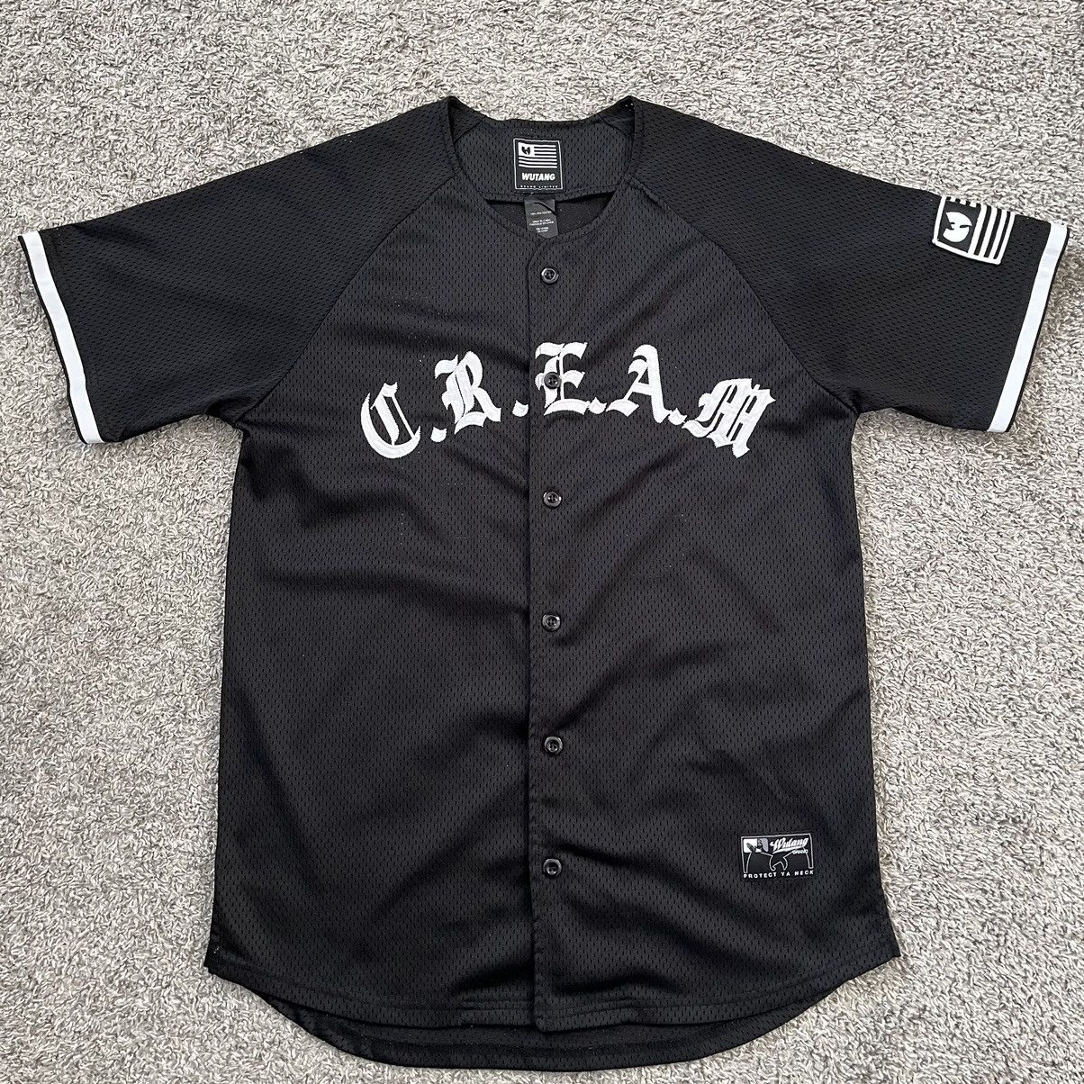Wu-Tang Clan 🔴Wu-Tang Baseball Jersey Size Small Rare Black WuTang Gza Size US S / EU 44-46 / 1 - 2 Thumbnail