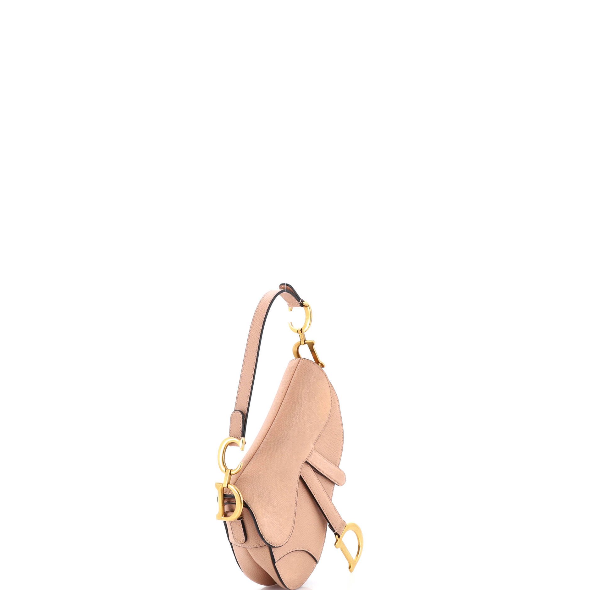 Dior Saddle Handbag Leather Mini Size ONE SIZE - 1 Thumbnail