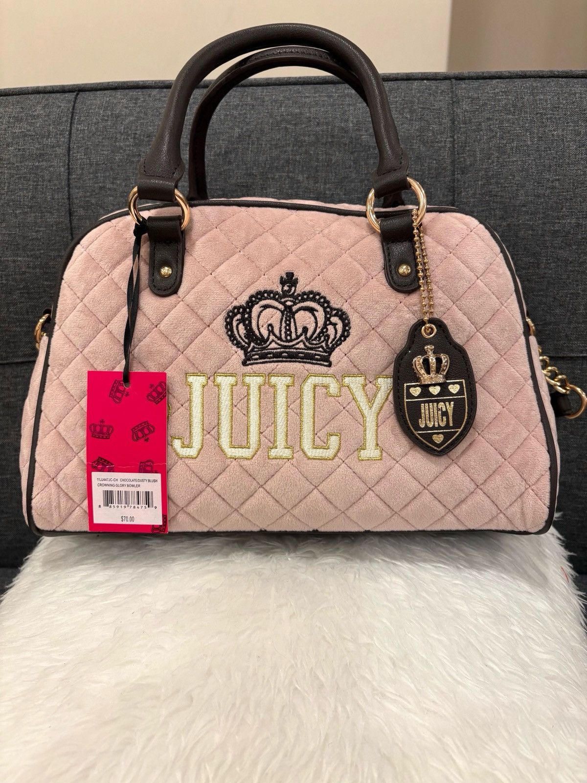 Juicy Couture Pink Juicy Couture Bag Size ONE SIZE - 1 Thumbnail
