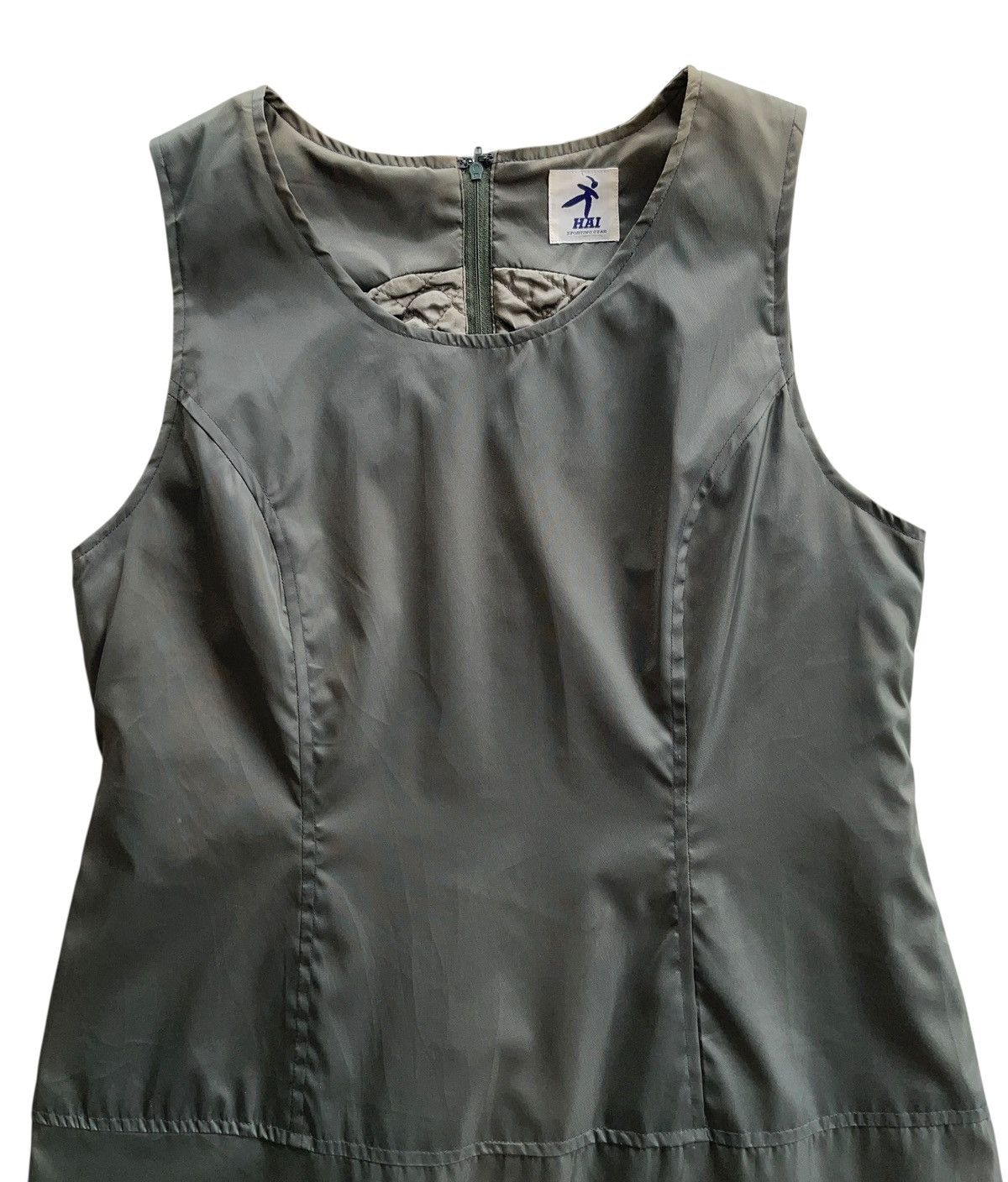 Issey Miyake Hai Sporting Gear Sleeveless Nylon Dress Size M / US 6-8 / IT 42-44 - 3 Thumbnail