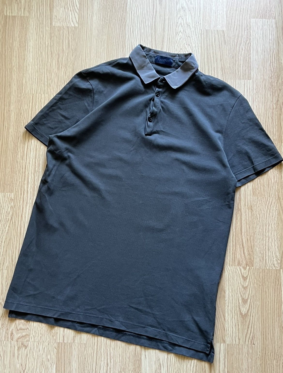 Lanvin Vintage Lanvin Lightweight Polo Nylon Collar Size S Size US S / EU 44-46 / 1 - 2 Thumbnail