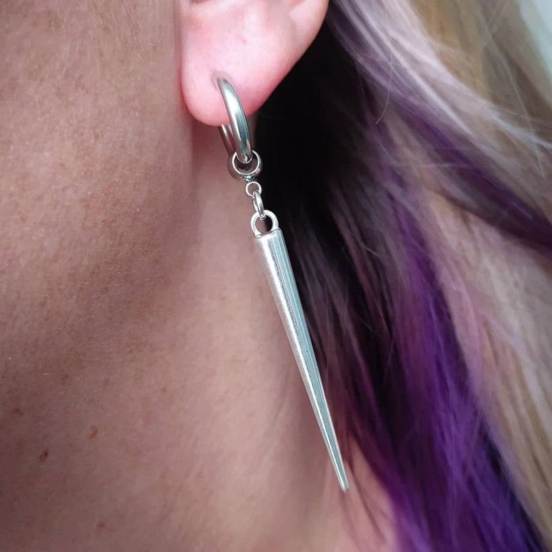 Japanese Brand × Vintage gothic earrings Size ONE SIZE - 2 Thumbnail