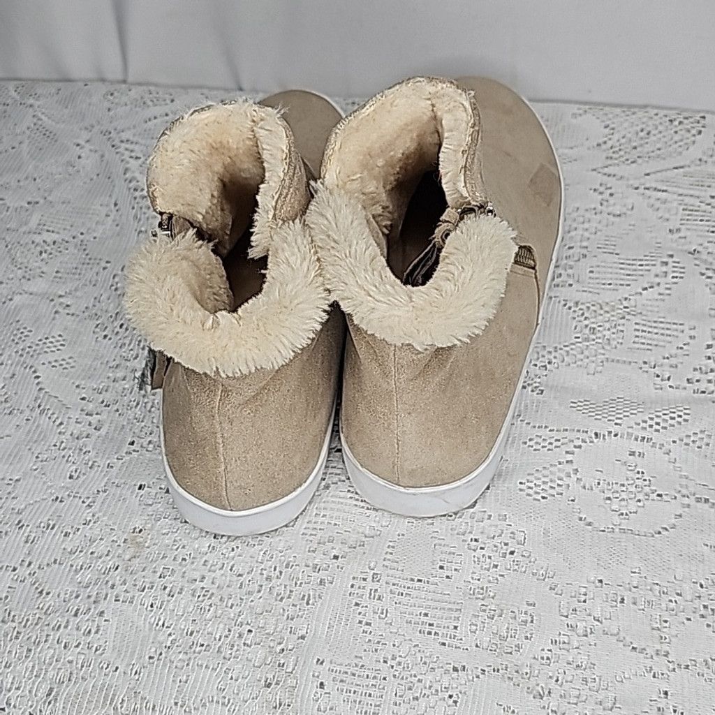 Rebecca Minkoff Rebecca Minkoff Shelly Sherpa cowhide leather tan boots 7 Size US 7 / IT 37 - 6 Thumbnail