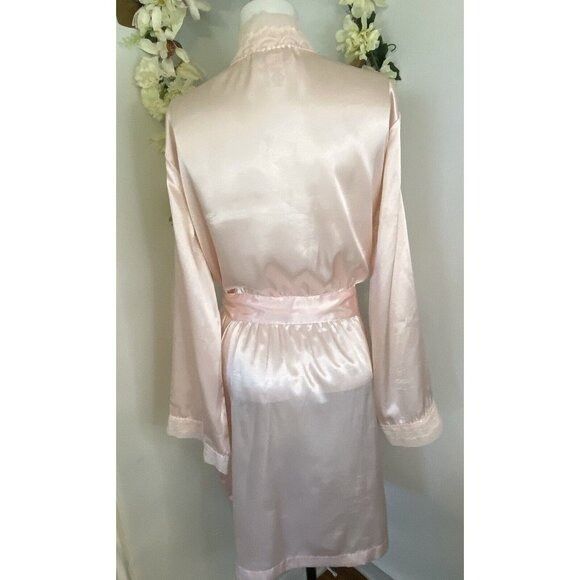 Vintage Vintage Morgan Taylor Intimates Robe Pink Women's Size Large Size ONE SIZE - 6 Thumbnail