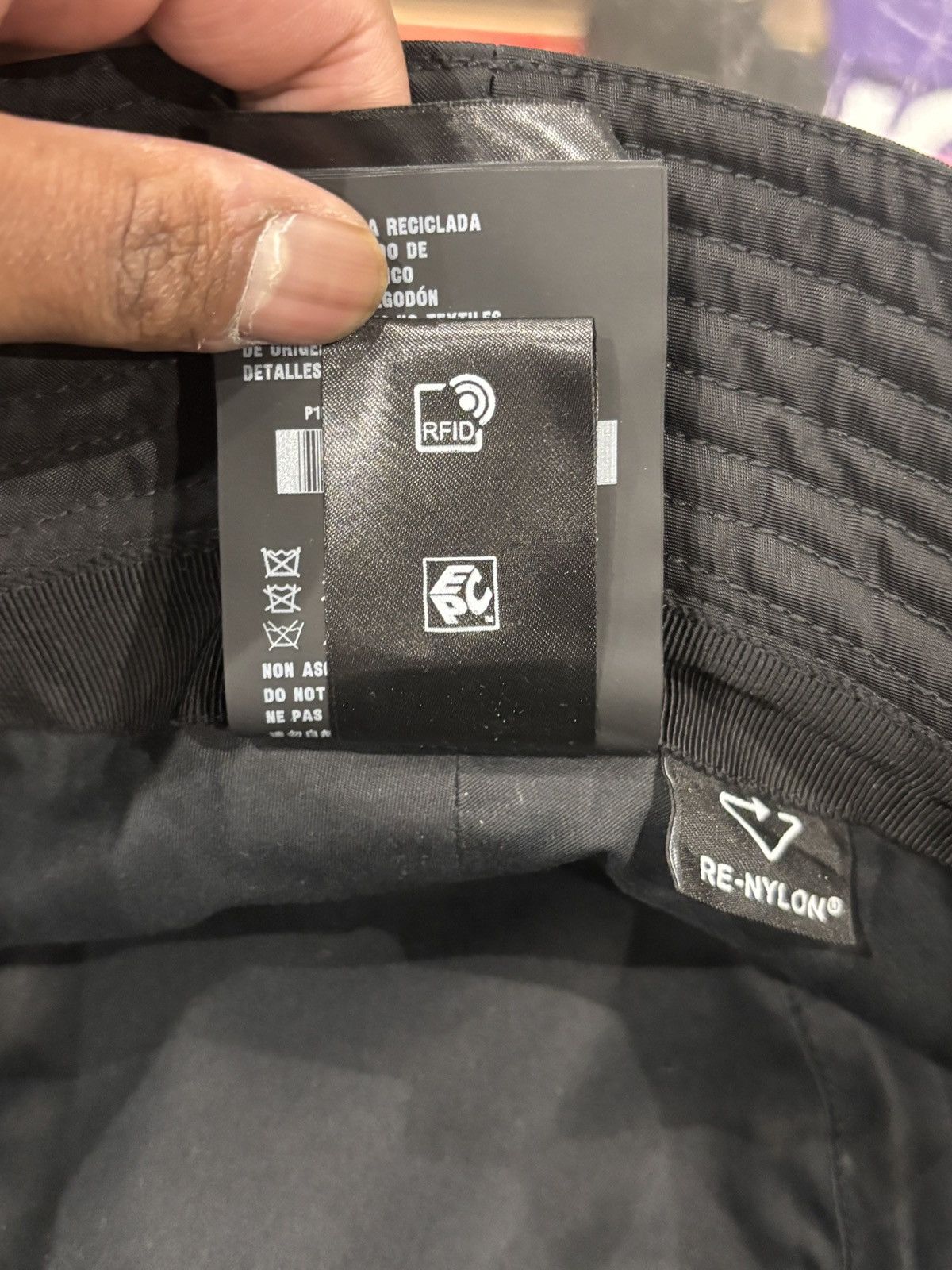 Prada Prada Re-Nylon Bucket Hat Black Size ONE SIZE - 10 Thumbnail