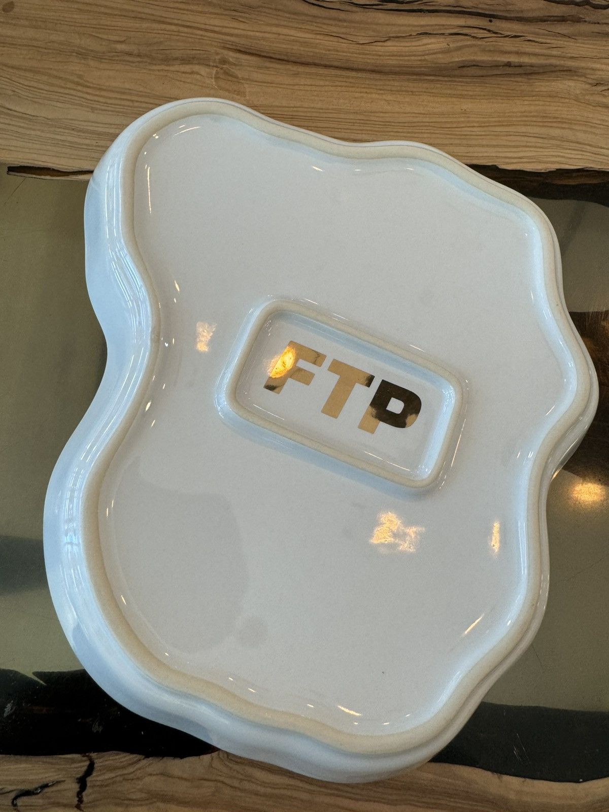 Fuck The Population FTP BORIS CERAMIC ASH TRAY WHITE/BLACK Size ONE SIZE - 8 Thumbnail