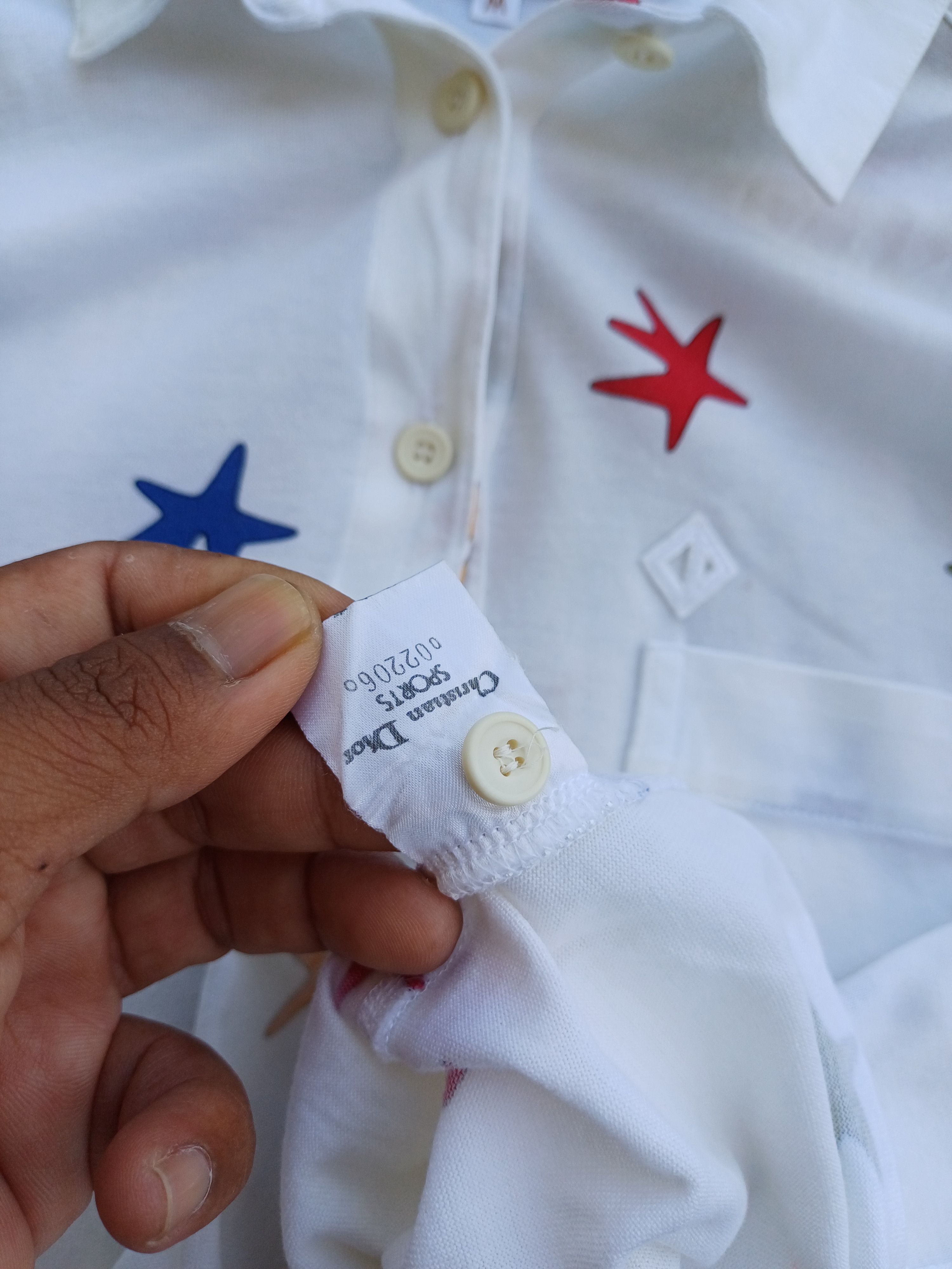 Christian Dior Monsieur Rare Vintage Christian Dior Sports Polo Shirt Size US M / EU 48-50 / 2 - 8 Thumbnail