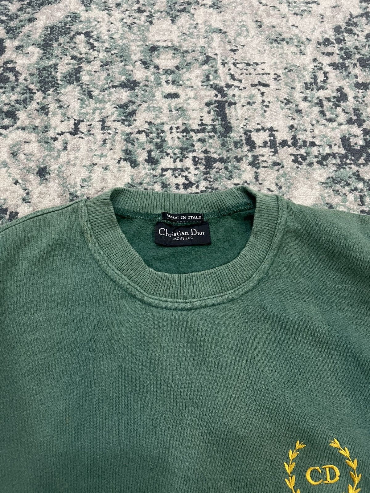 Christian Dior Monsieur × Vintage Vintage Christian Dior CD Spellout Sweatshirt Size US L / EU 52-54 / 3 - 8 Thumbnail