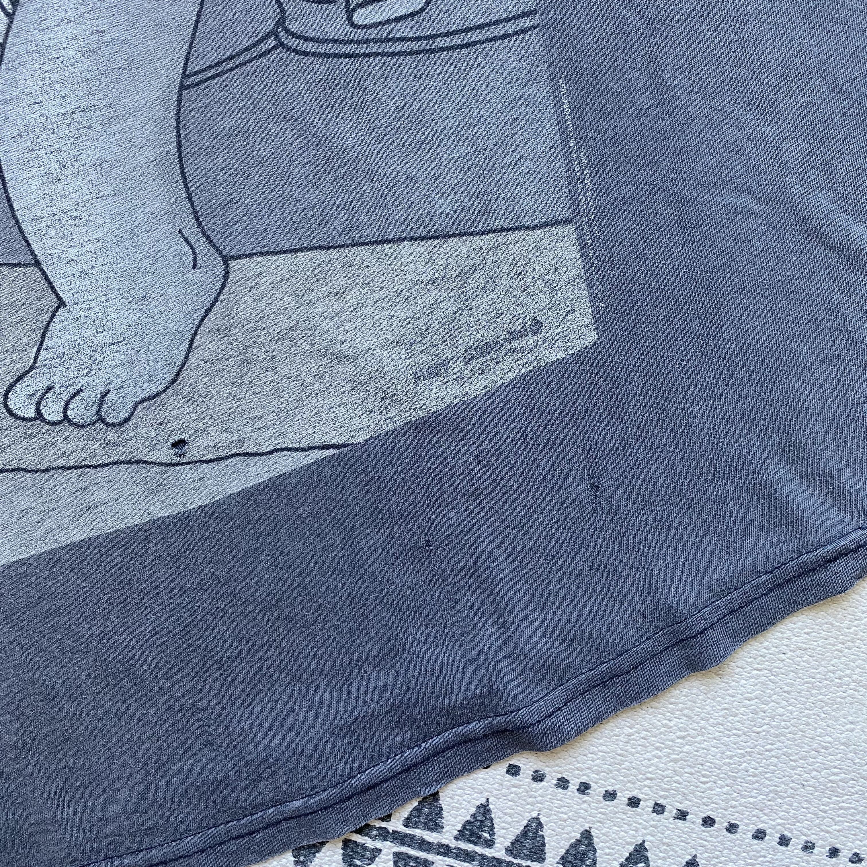 The Simpsons Vintage 90s Thrashed The Simpsons tee Faded Distressed Size US M / EU 48-50 / 2 - 11 Thumbnail