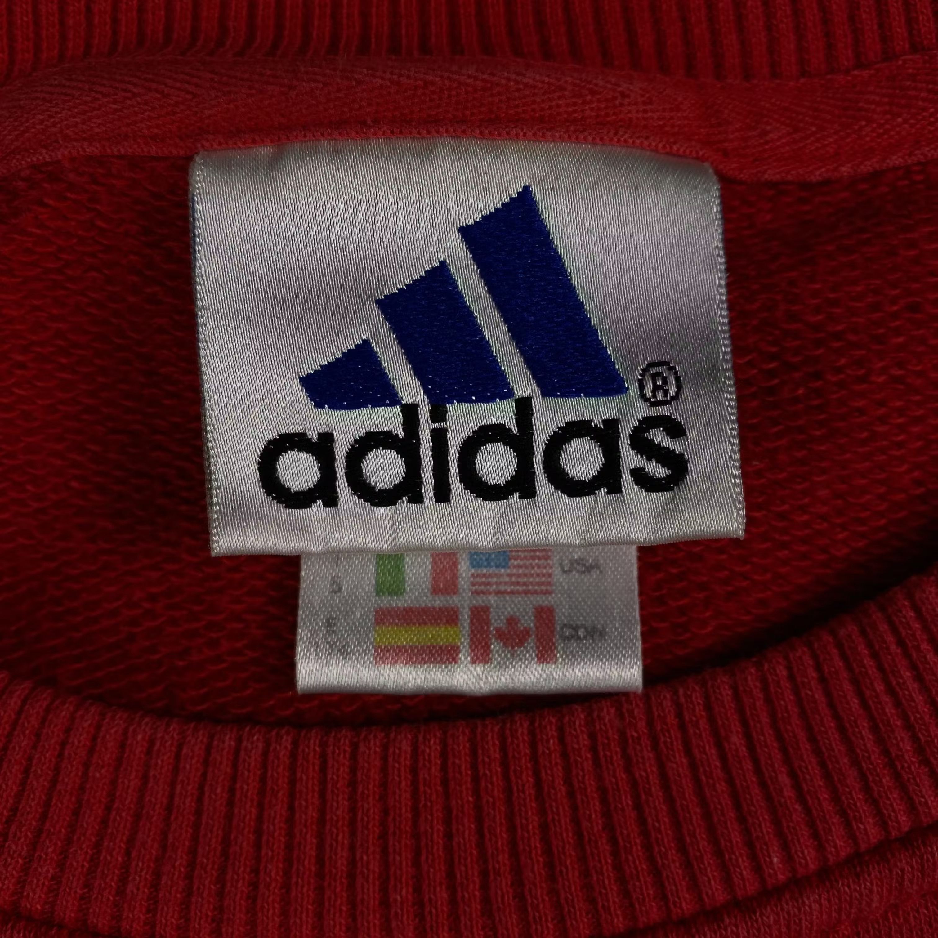 Adidas × Vintage Mens Sweatshirt Adidas Vintage Big Logo Size L Size US L / EU 52-54 / 3 - 4 Thumbnail