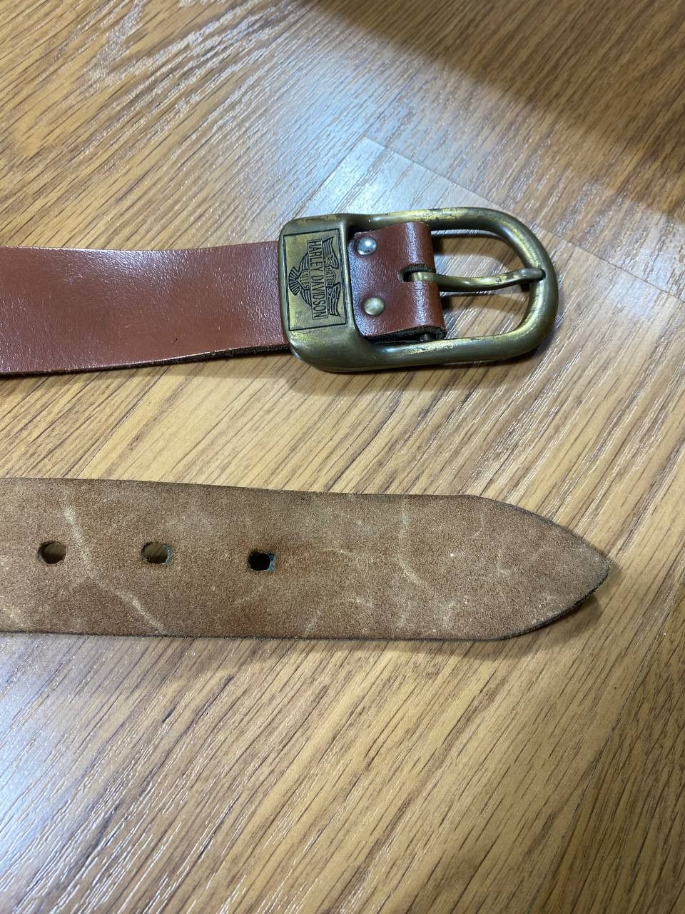 Harley Davidson 90s Harley Davidson Belt Size ONE SIZE - 6 Thumbnail