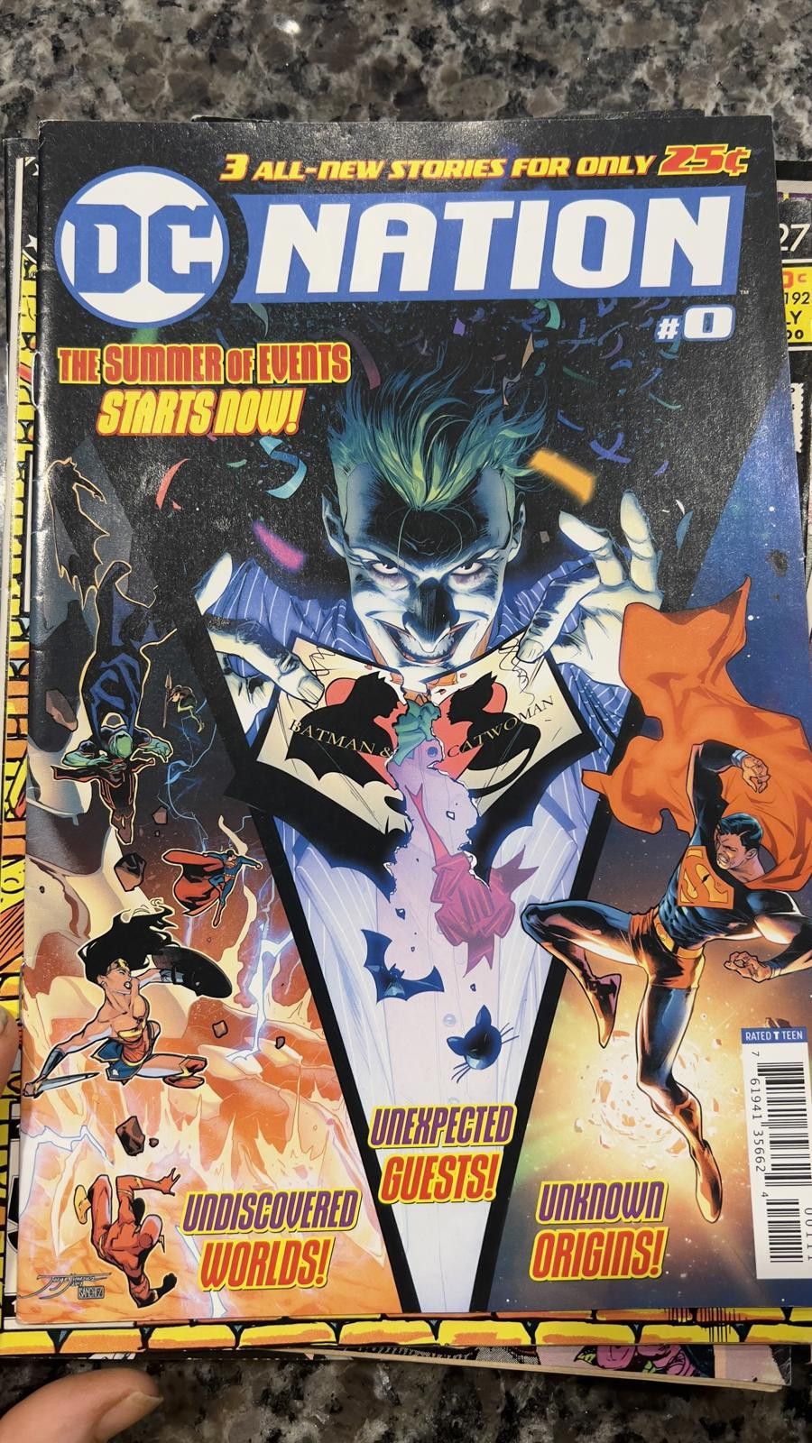 DC Comics DC Nation #0 - The Summer of Events Starts Now! Size ONE SIZE - 1 Thumbnail