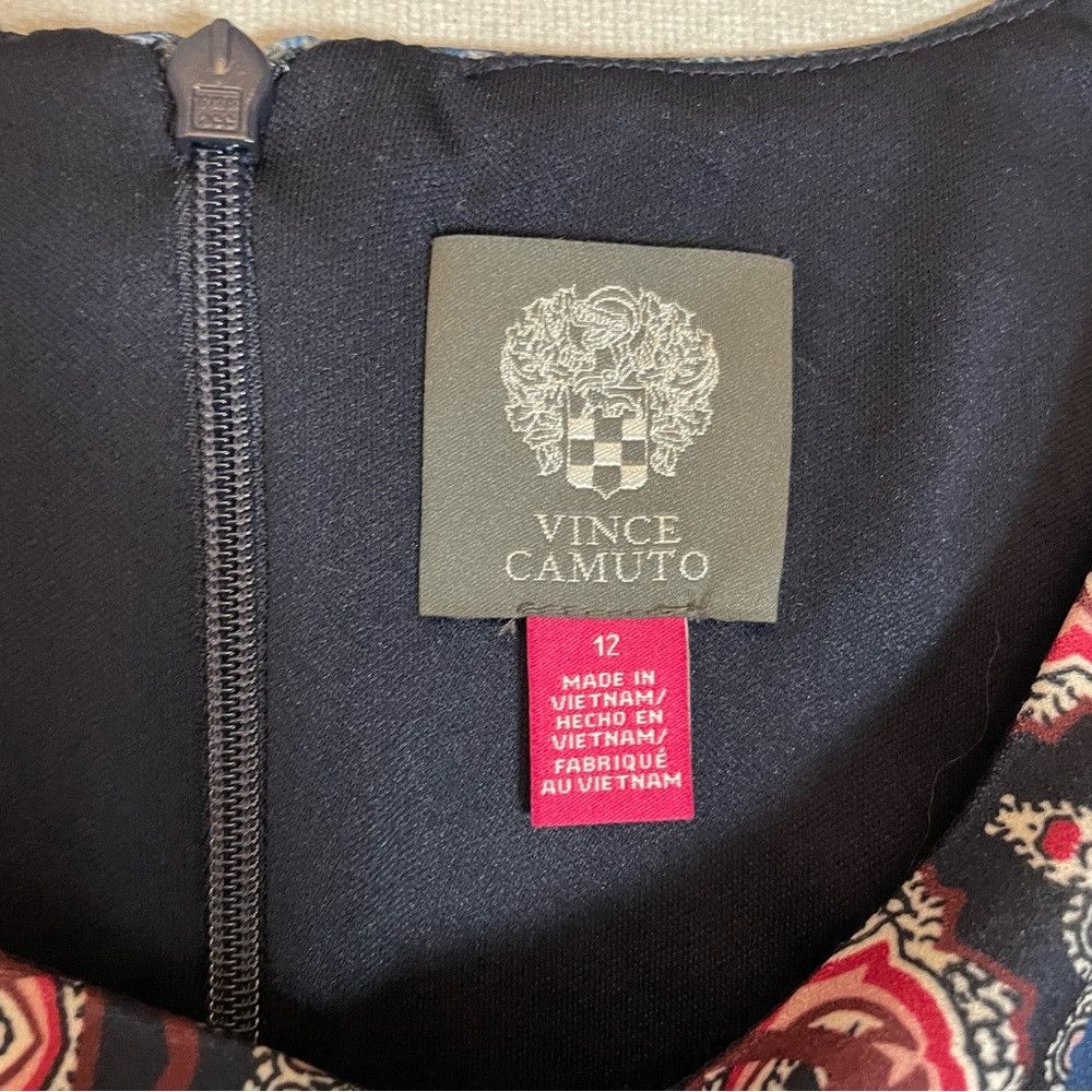 Vince Camuto NWT New $138 Vince Camuto Mixed Print Scuba Crepe Body-Con Size XL / US 12-14 / IT 48-50 - 7 Thumbnail