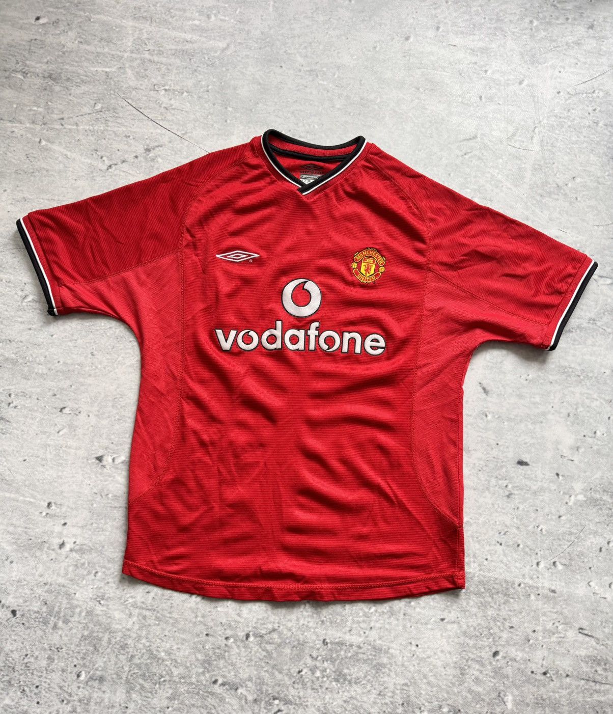Umbro × Vintage Umbro Manchester United vintage jersey tee Size US L / EU 52-54 / 3 - 1 Thumbnail