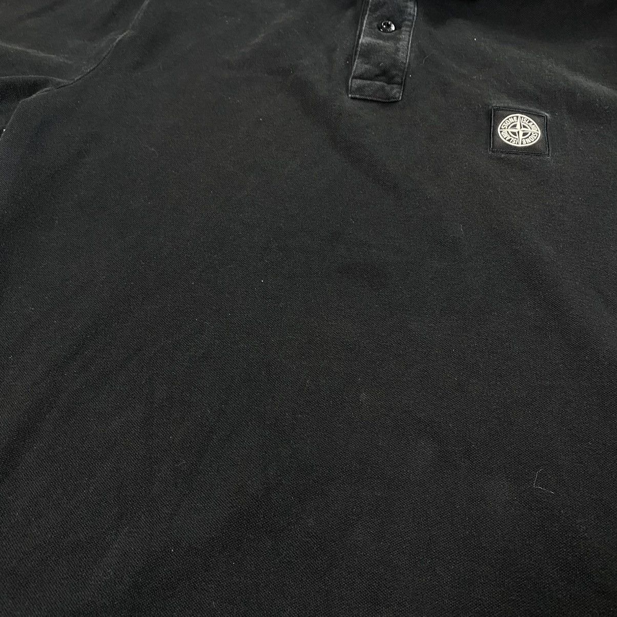 Stone Island Stone Island Polo T-shirt Patch Program Slim fit Black Size US XL / EU 56 / 4 - 8 Thumbnail