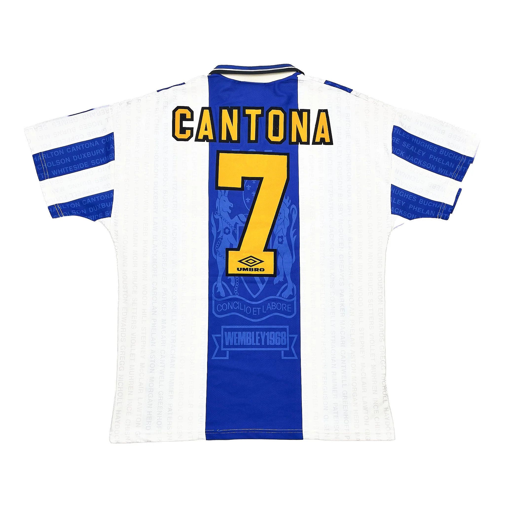 Other 1994/96 Manchester United Cantona #7 Third Jersey Size US L / EU 52-54 / 3 - 1 Thumbnail