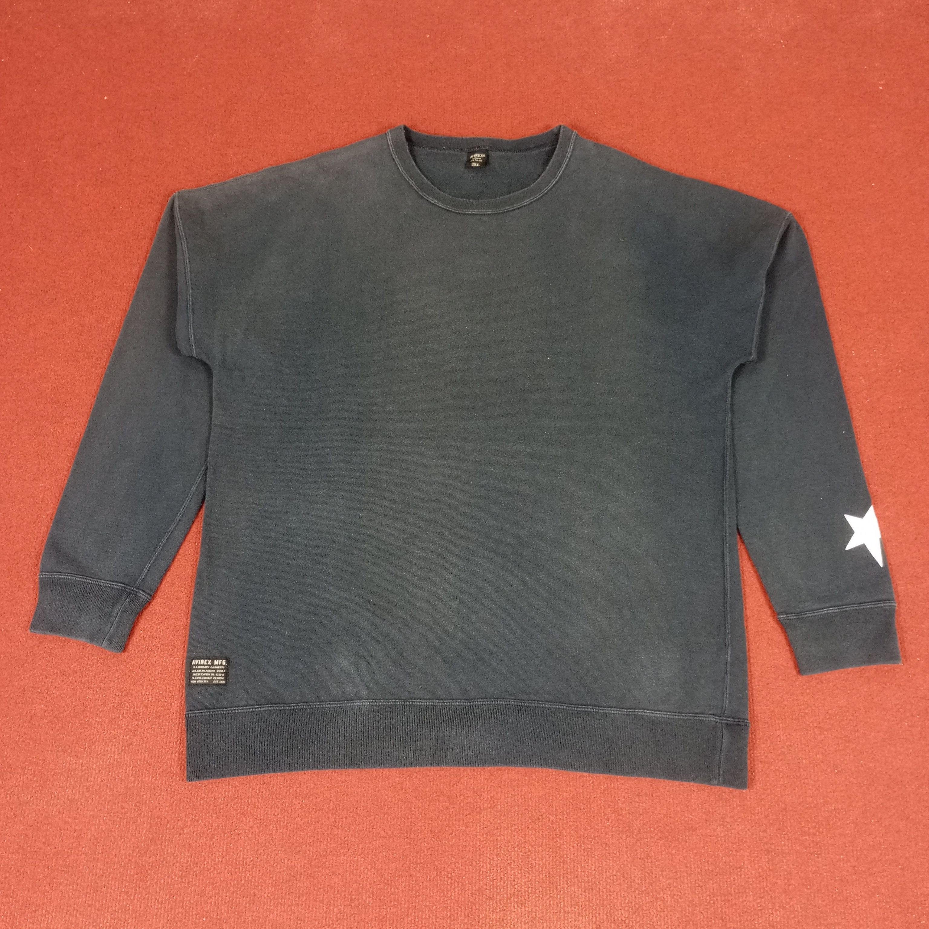 Avirex × Vintage Avirex NYC Spellout Design Streetwear Style Sweatshirt Size US L / EU 52-54 / 3 - 3 Thumbnail
