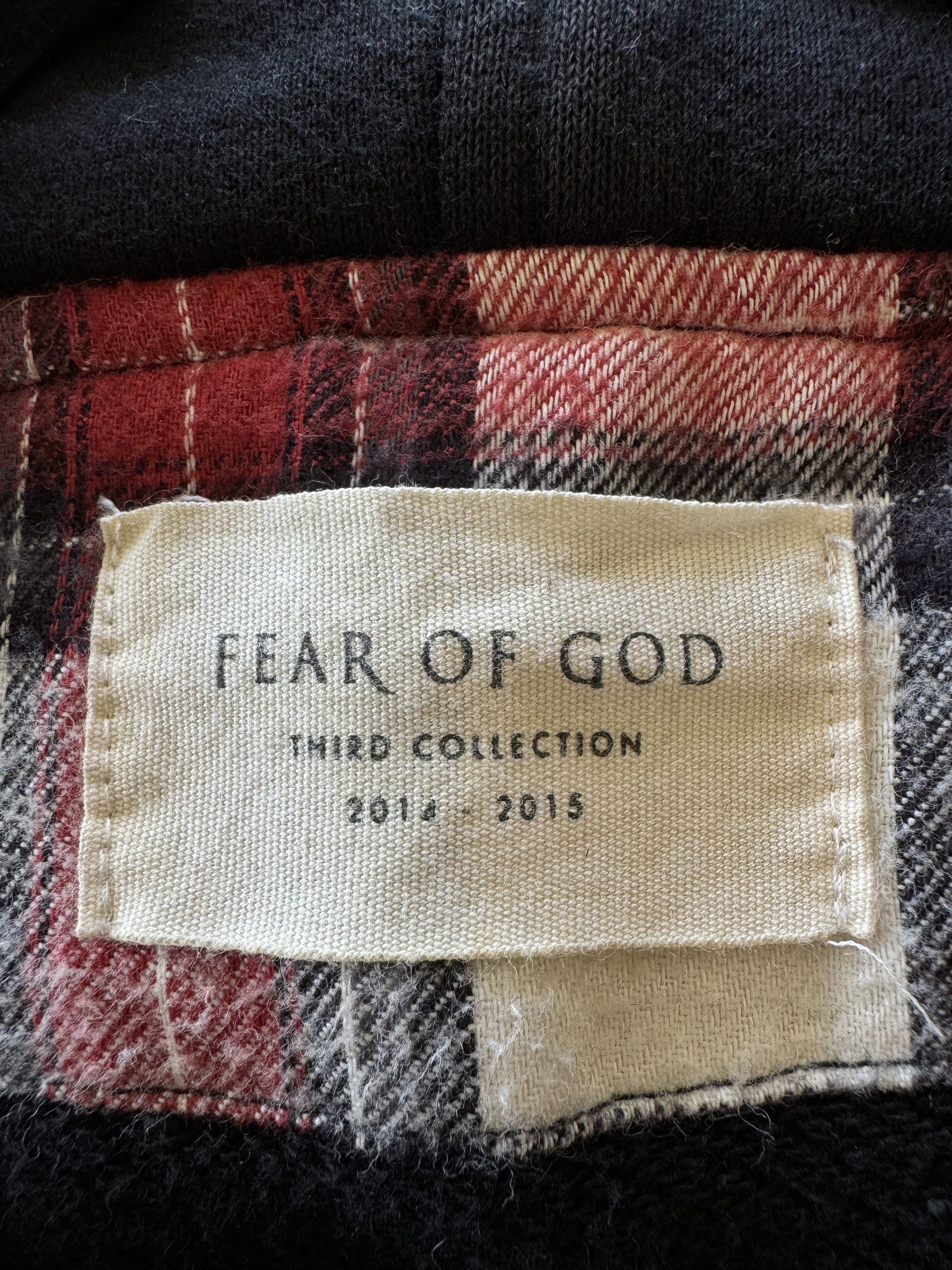 Fear of God Fear Of God Hooded Flannel 3rd Collection Size US L / EU 52-54 / 3 - 7 Thumbnail