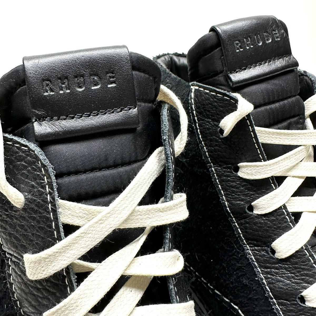 Rhude New Rhude v1 high top sneakers size 12 Size US 12 / EU 45 - 4 Thumbnail