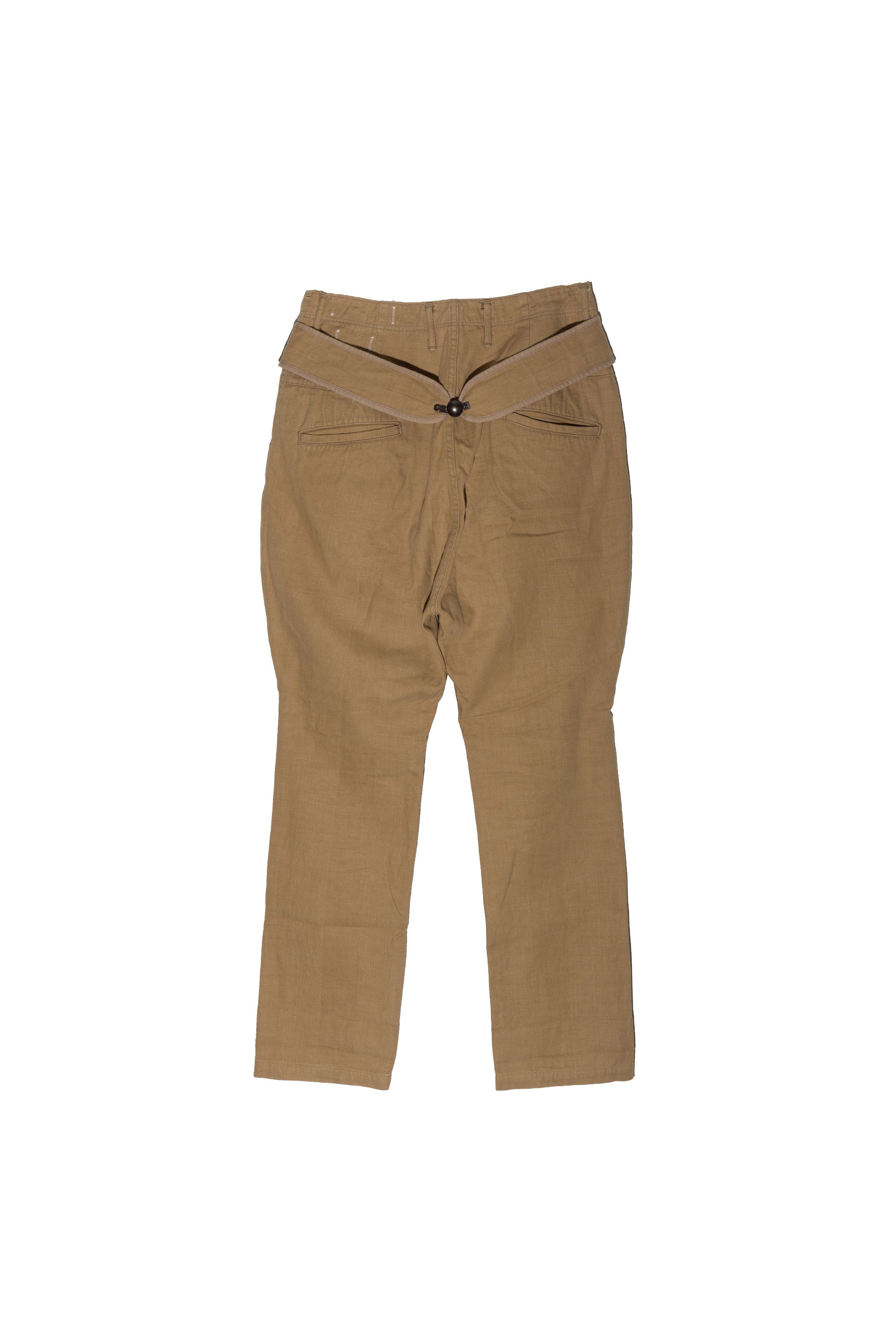 Kapital CLIP BACK STRAP 11 BUTTON WORK TROUSERS Size US 28 / EU 44 - 2 Thumbnail