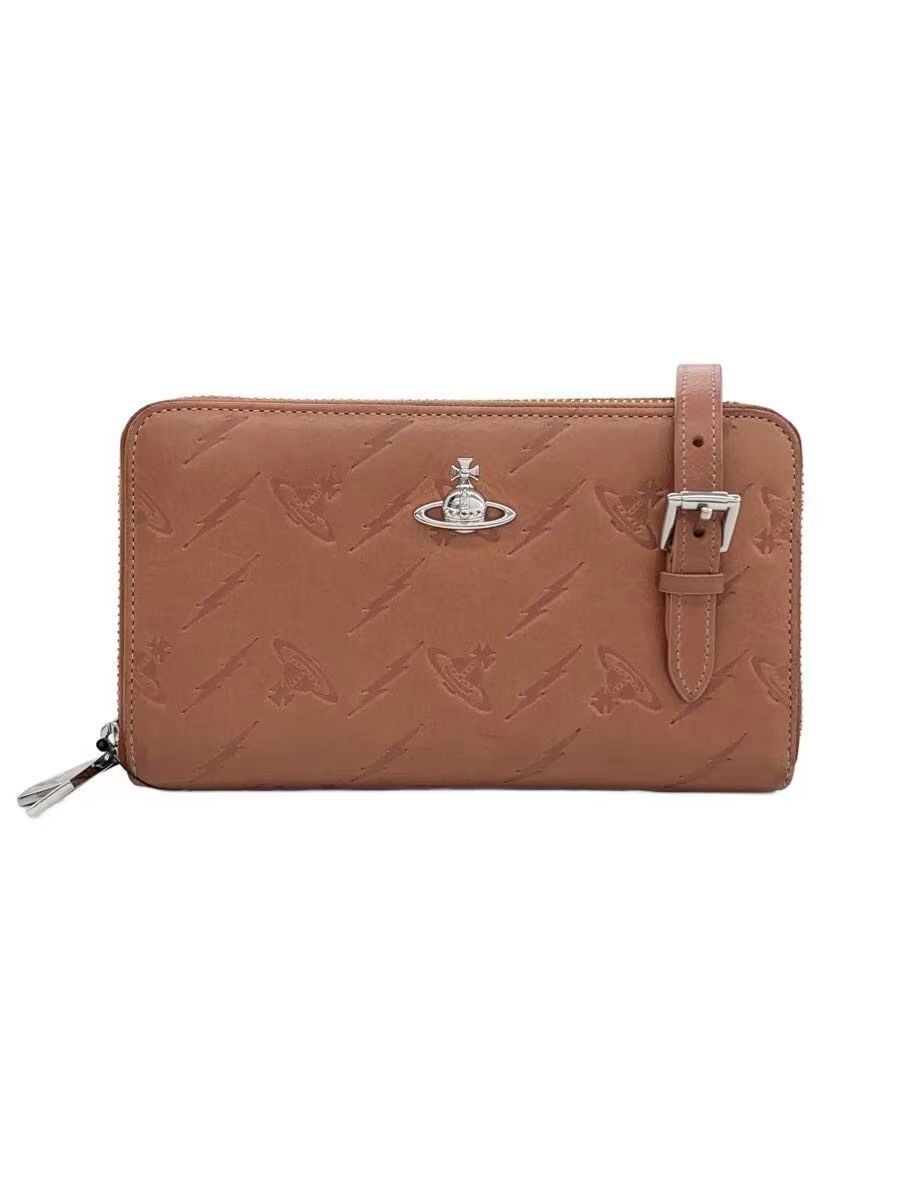 Vivienne Westwood Lightning Orb Buckle Leather Wallet Size ONE SIZE - 1 Thumbnail