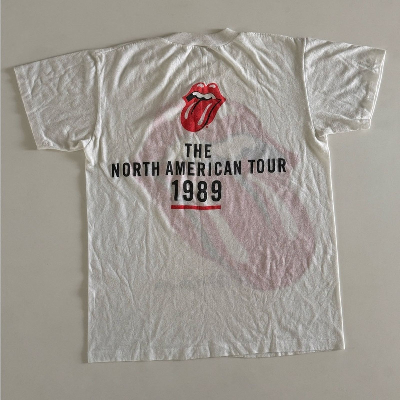 Vintage Rare Rolling Stones vintage tee Size US L / EU 52-54 / 3 - 9 Thumbnail